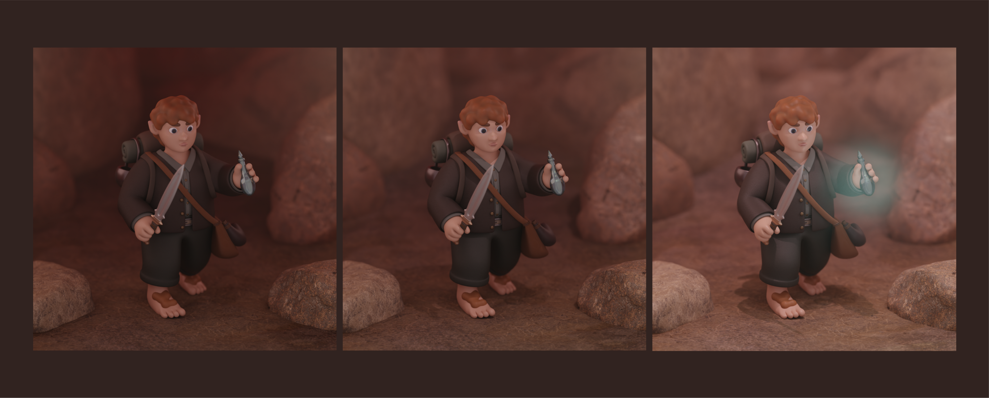 Samwise Gamgee — Изображение №9 — Иллюстрация, 3D на Dprofile