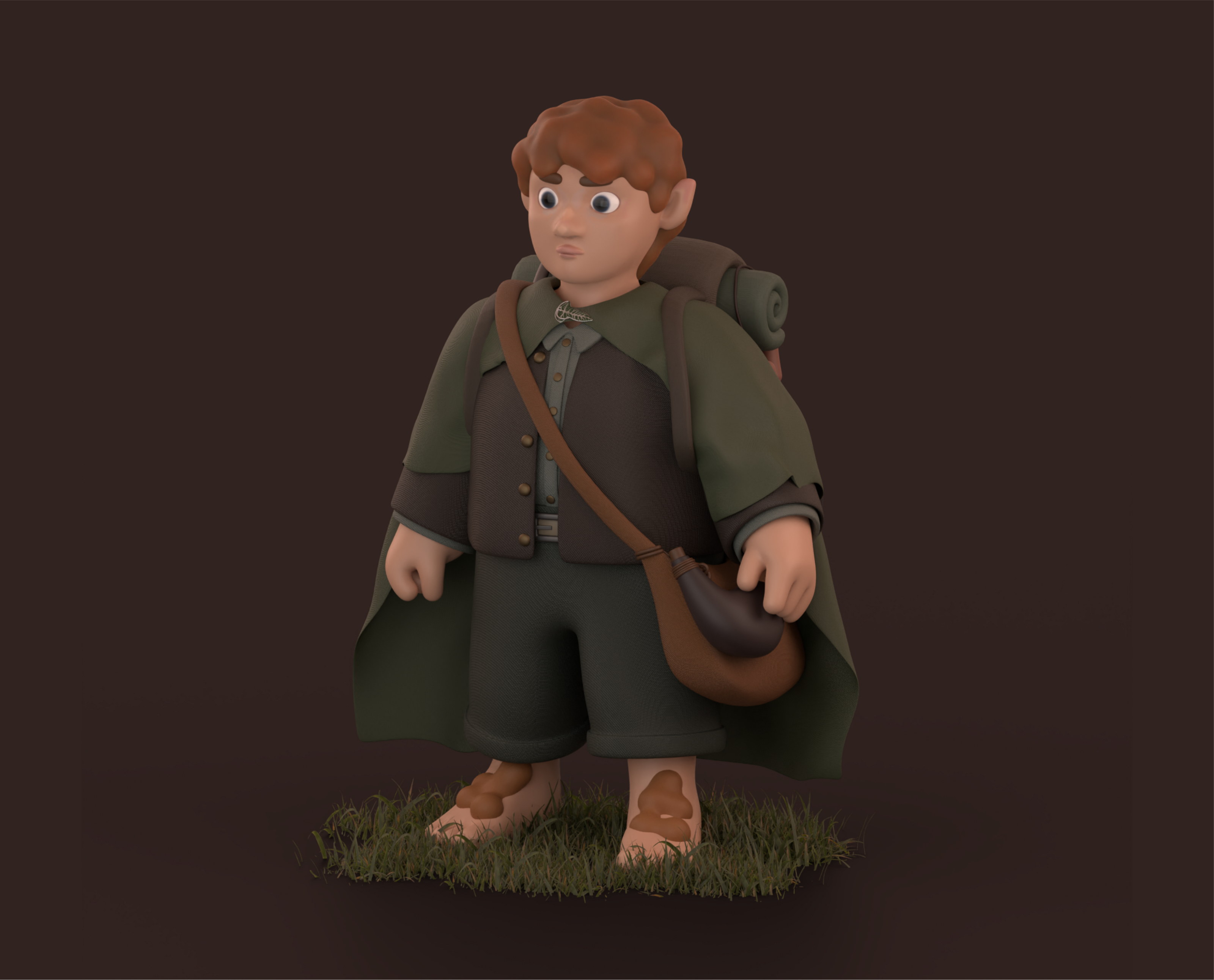 Samwise Gamgee — Изображение №4 — Иллюстрация, 3D на Dprofile