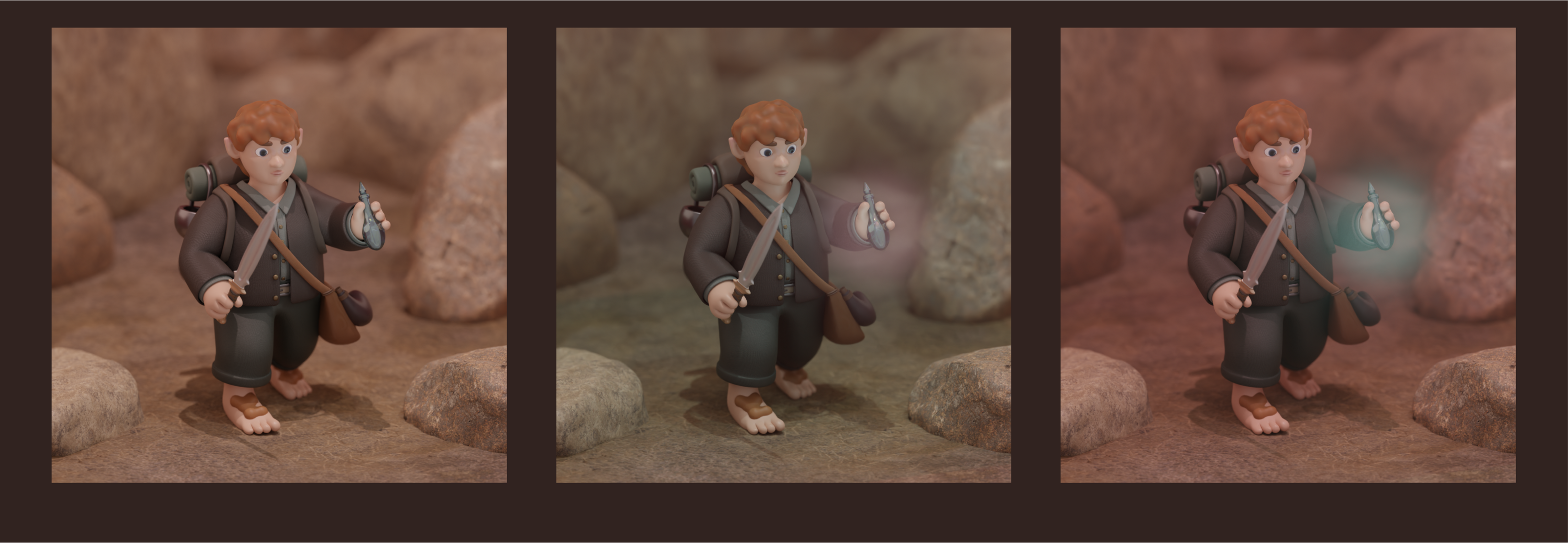 Samwise Gamgee — Изображение №11 — Иллюстрация, 3D на Dprofile