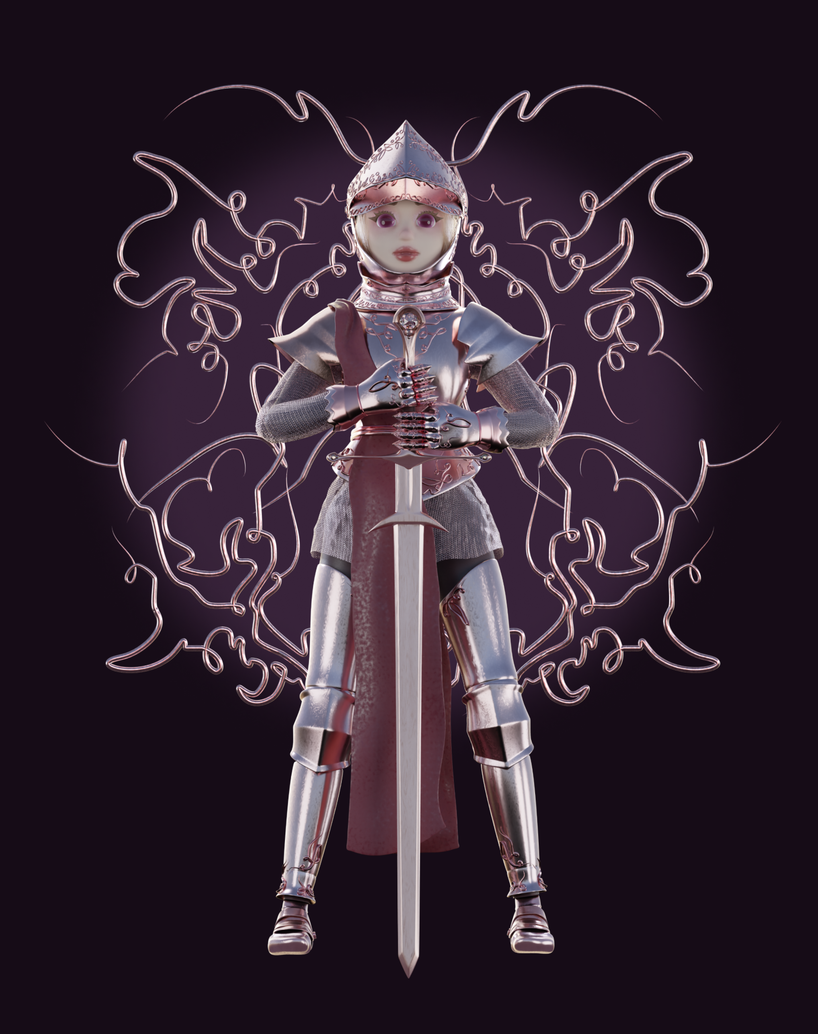 плакат "knight" — Изображение №14 — Иллюстрация на Dprofile