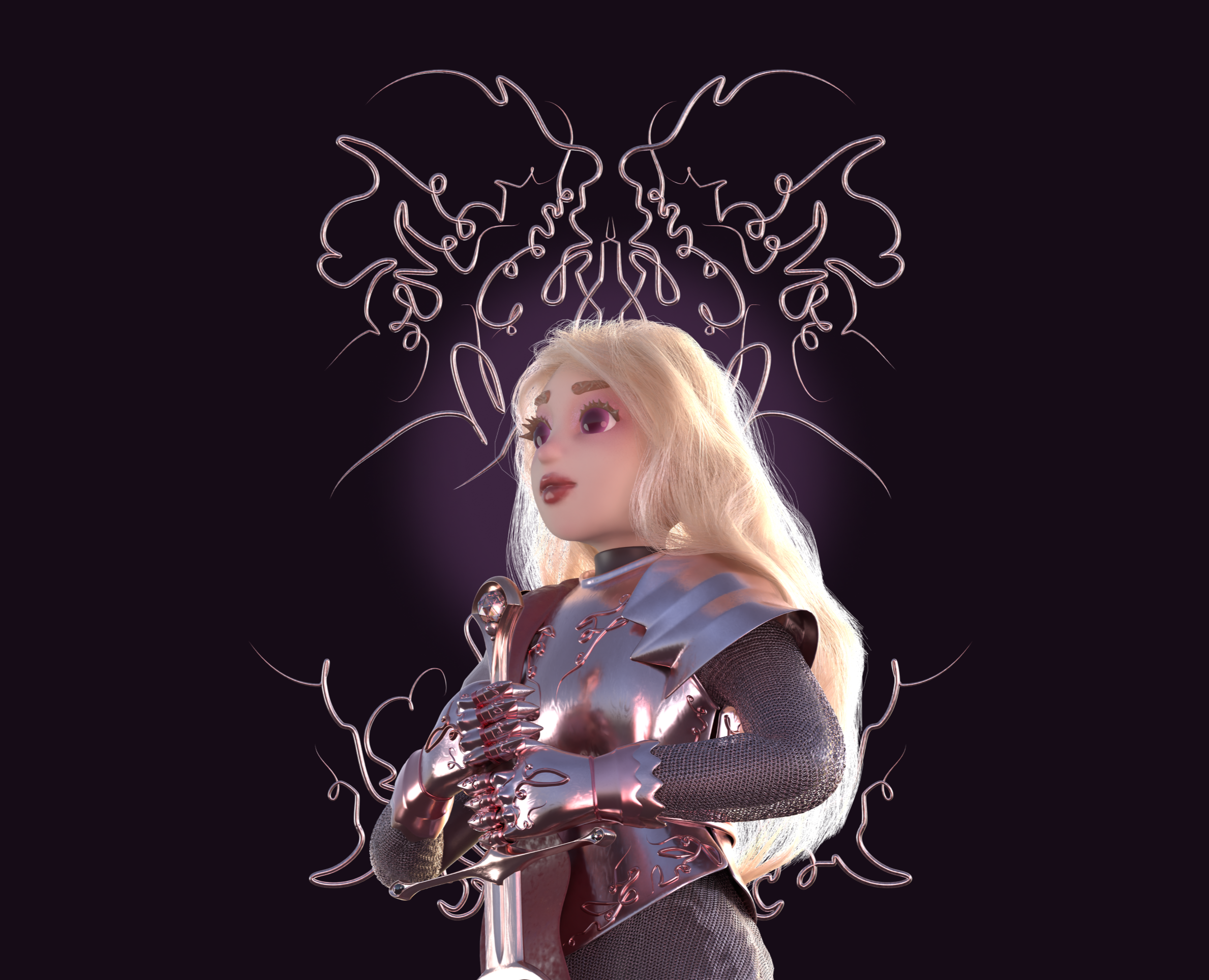 плакат "knight" — Иллюстрация на Dprofile