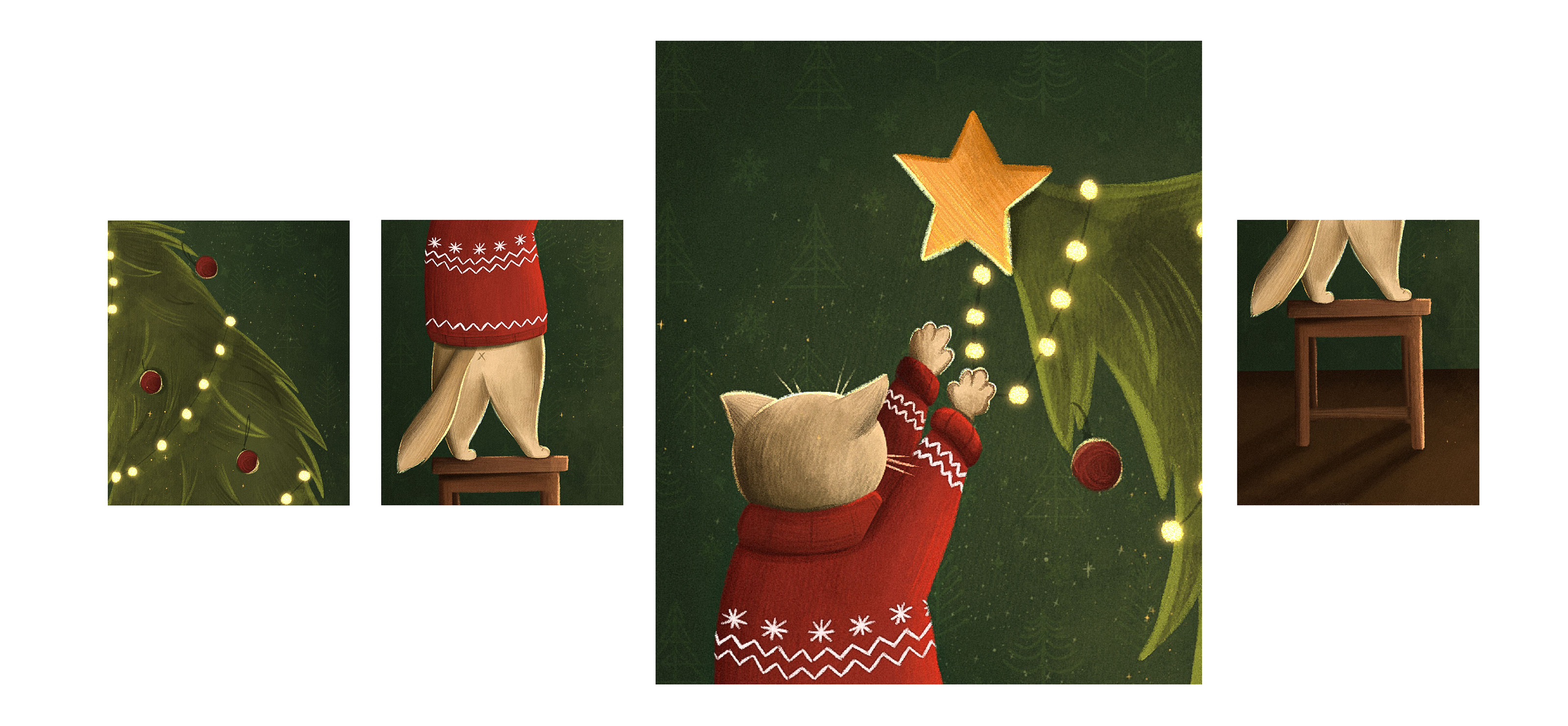 Another cat prank! | Очередная кошачья шалость — Изображение №5 — Иллюстрация, Анимация на Dprofile