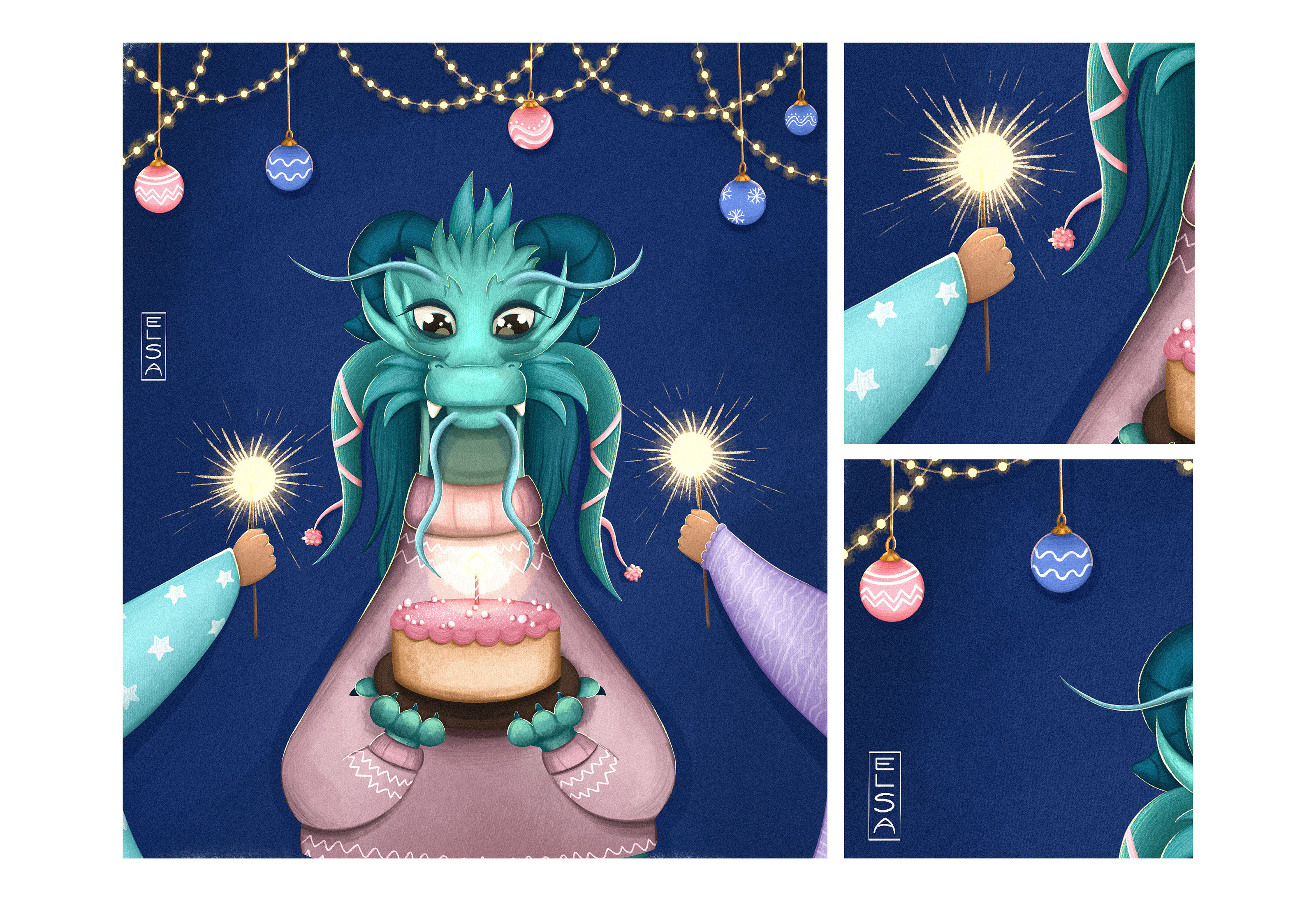 Happy Birthday, dear friend — Изображение №3 — Иллюстрация, Анимация на Dprofile