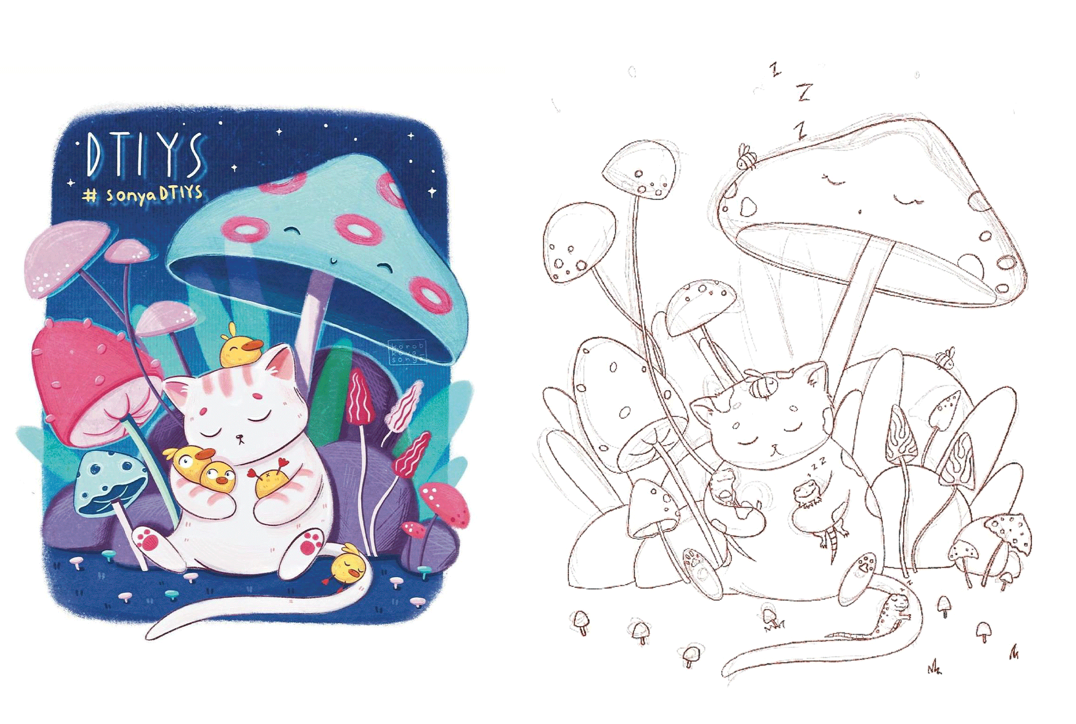 Quiet Night — Изображение №3 — Иллюстрация, Анимация на Dprofile