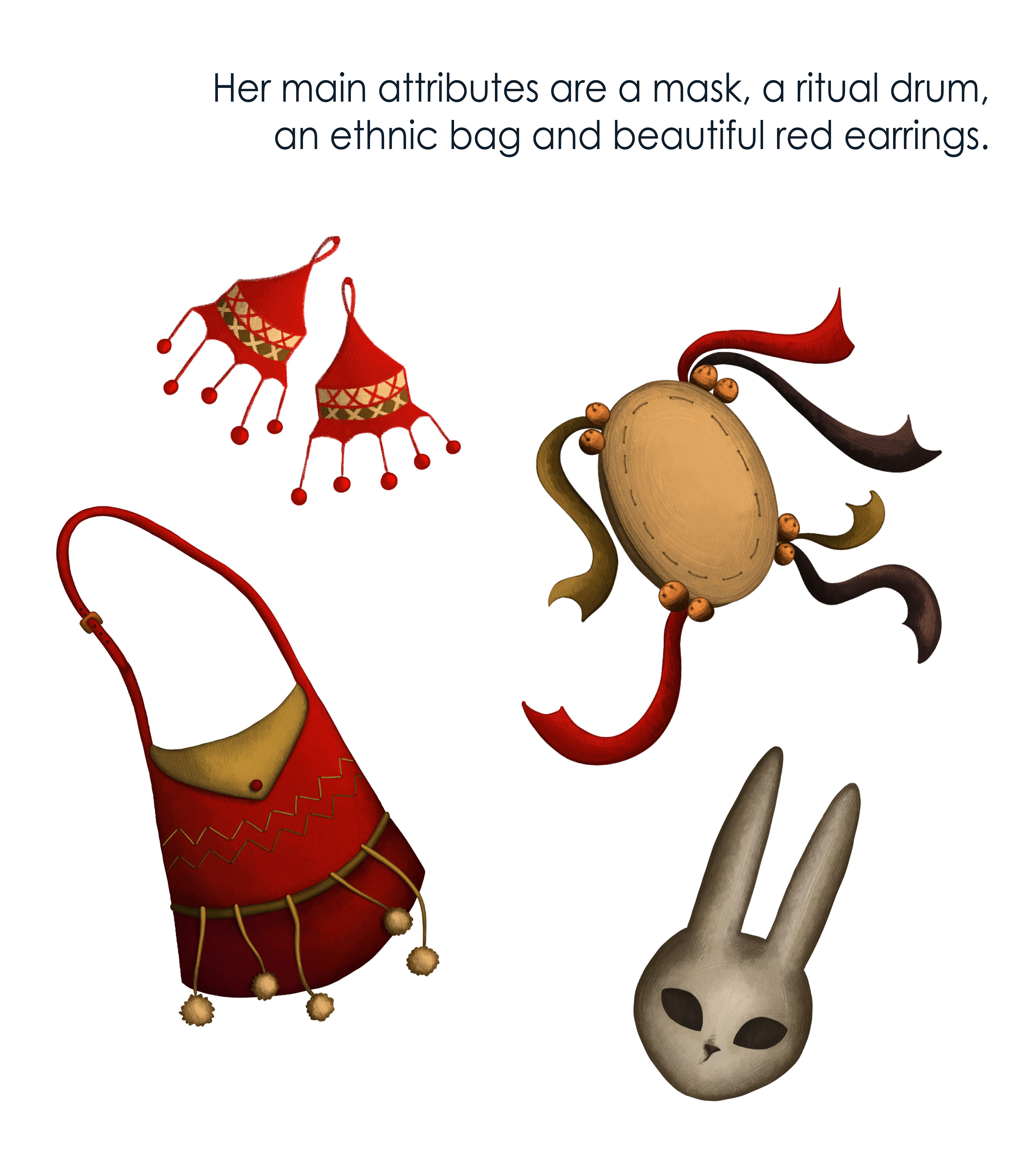 STICKER PACK Девочка в маске кролика — Изображение №7 — Иллюстрация на Dprofile