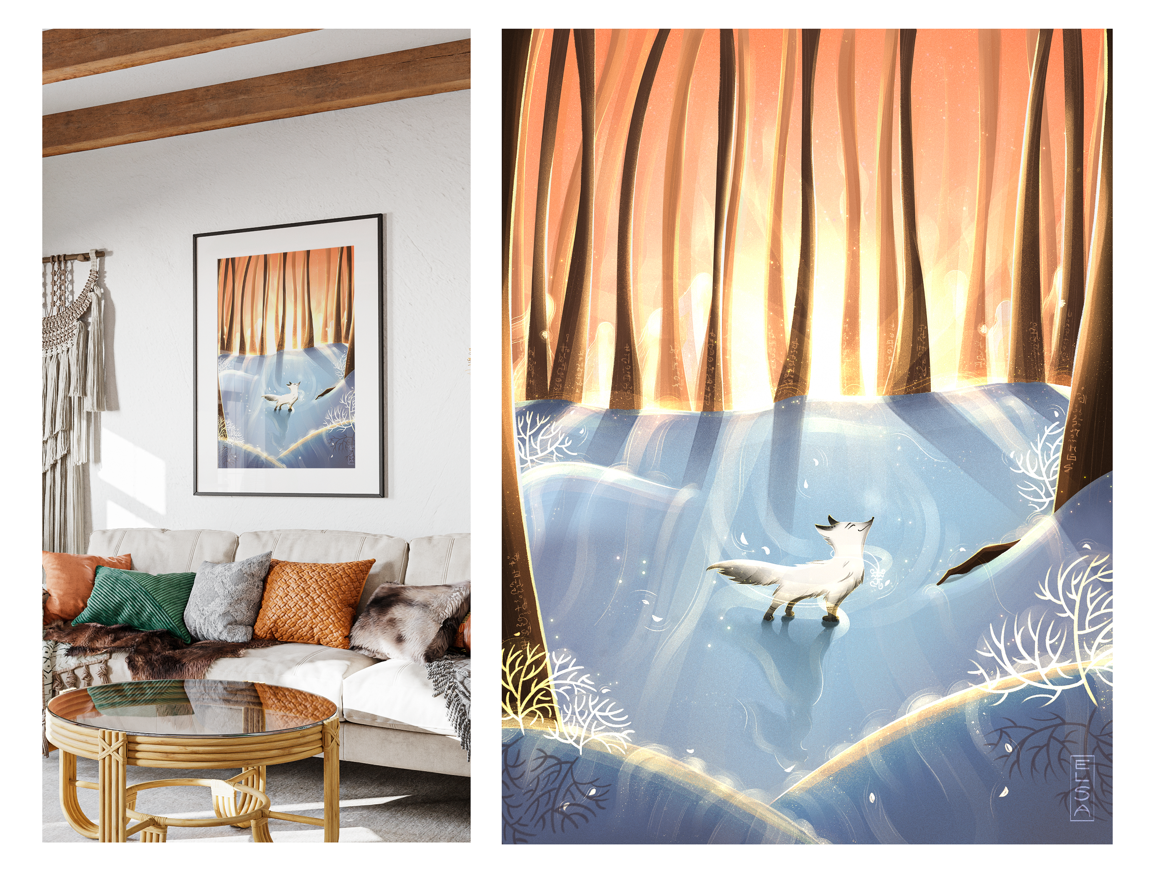 Ancient spirit | Children book illustration — Изображение №3 — Иллюстрация на Dprofile