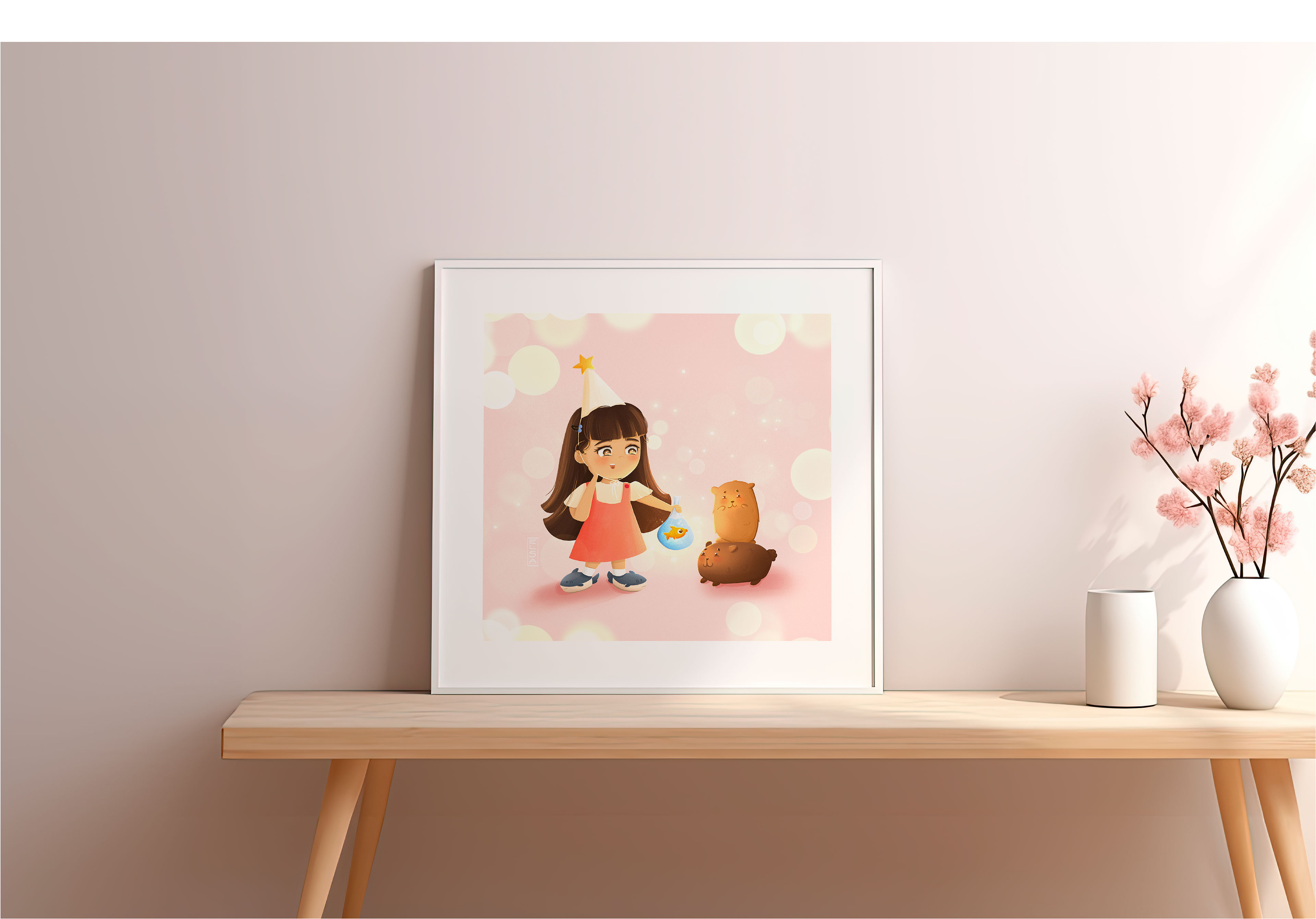 Милая рыбка | Детская иллюстрация — Изображение №6 — Иллюстрация на Dprofile