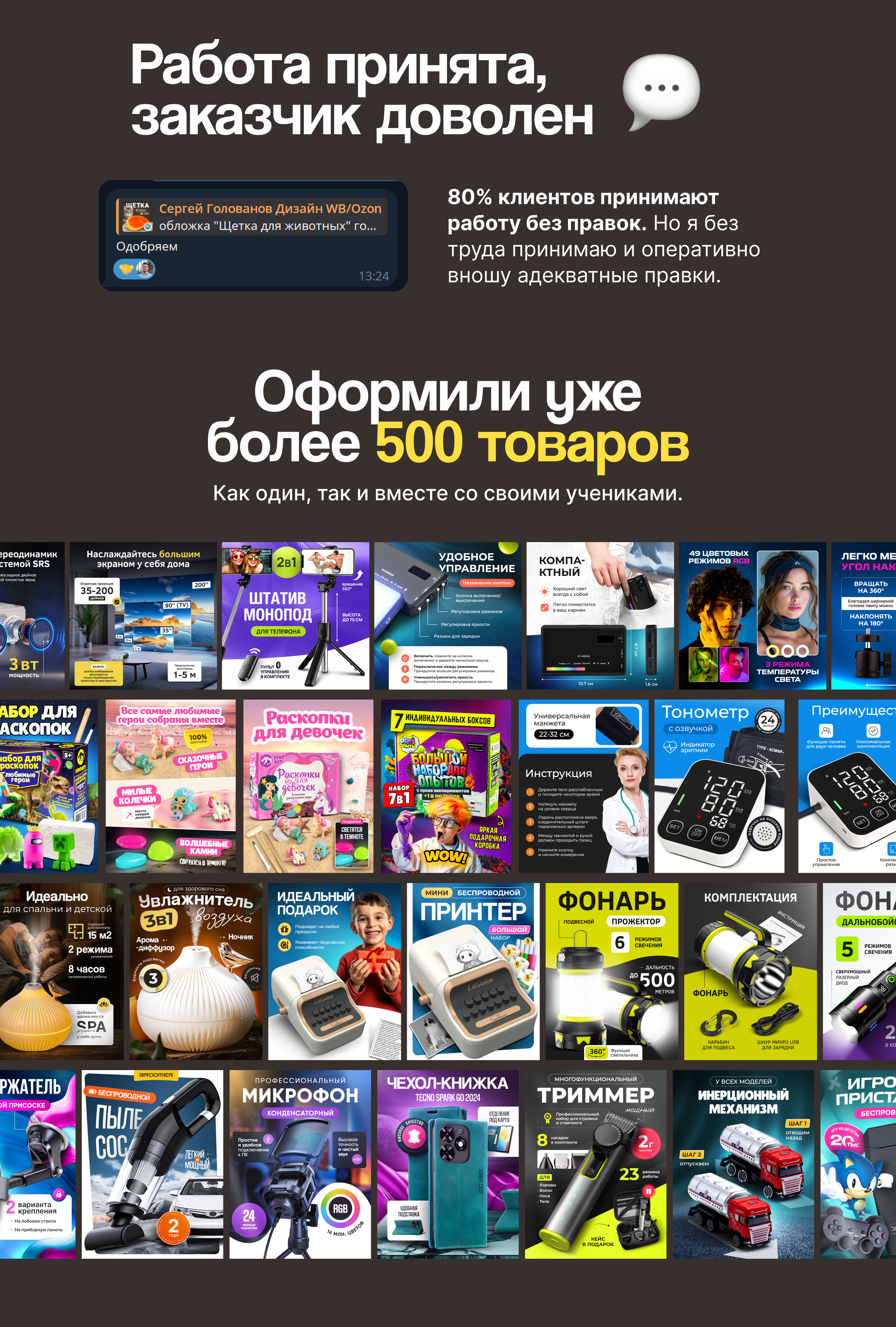 Дизайн инфографики для Wildberries и Ozon — Изображение №7 — Маркетинг на Dprofile