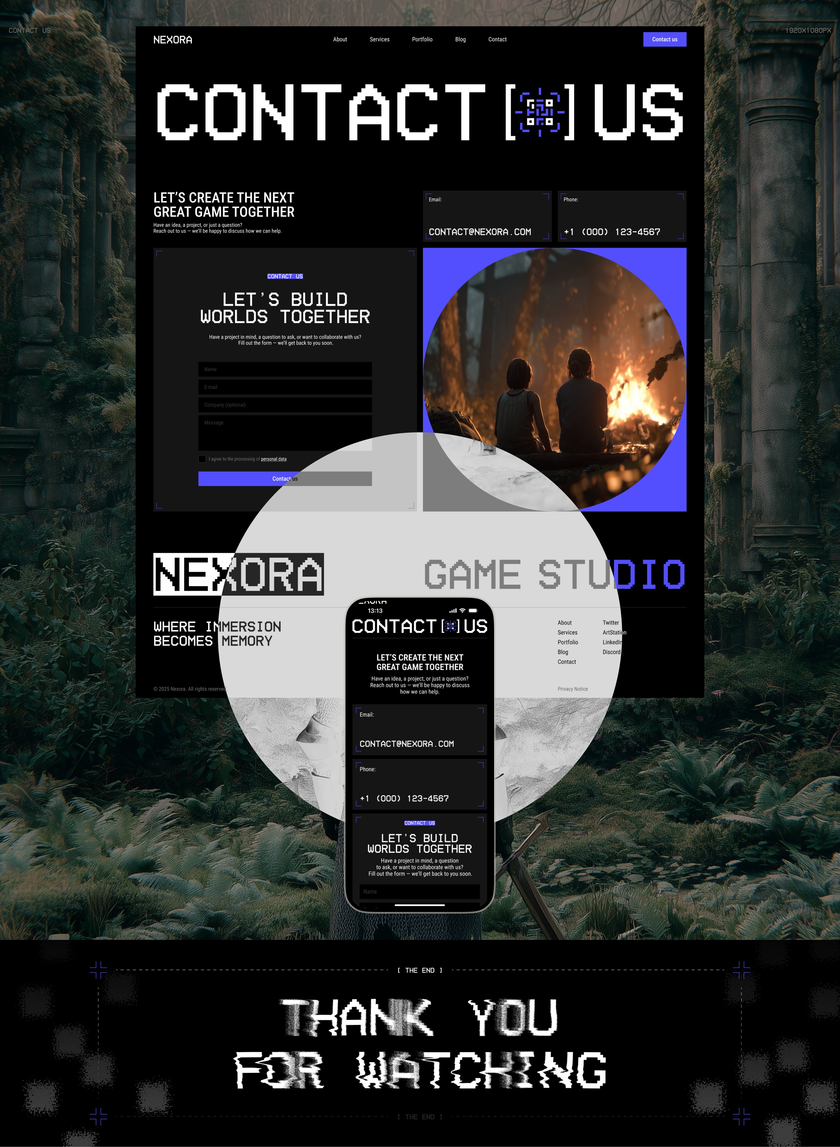 NEXORA I Corporate Website — Изображение №13 — Интерфейсы, Иллюстрация на Dprofile