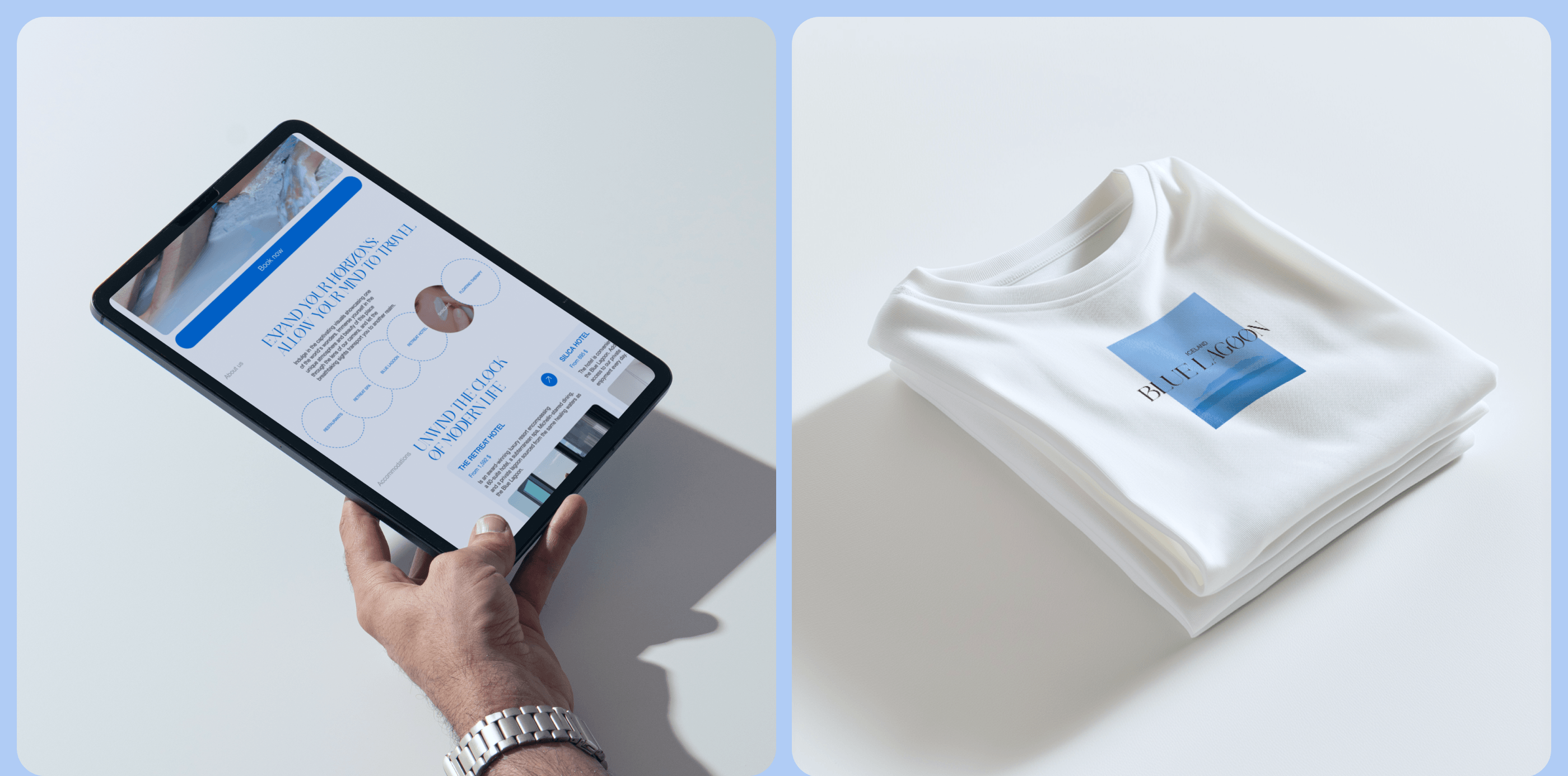 BLUE LAGOON I Landing Page — Изображение №5 — Интерфейсы на Dprofile