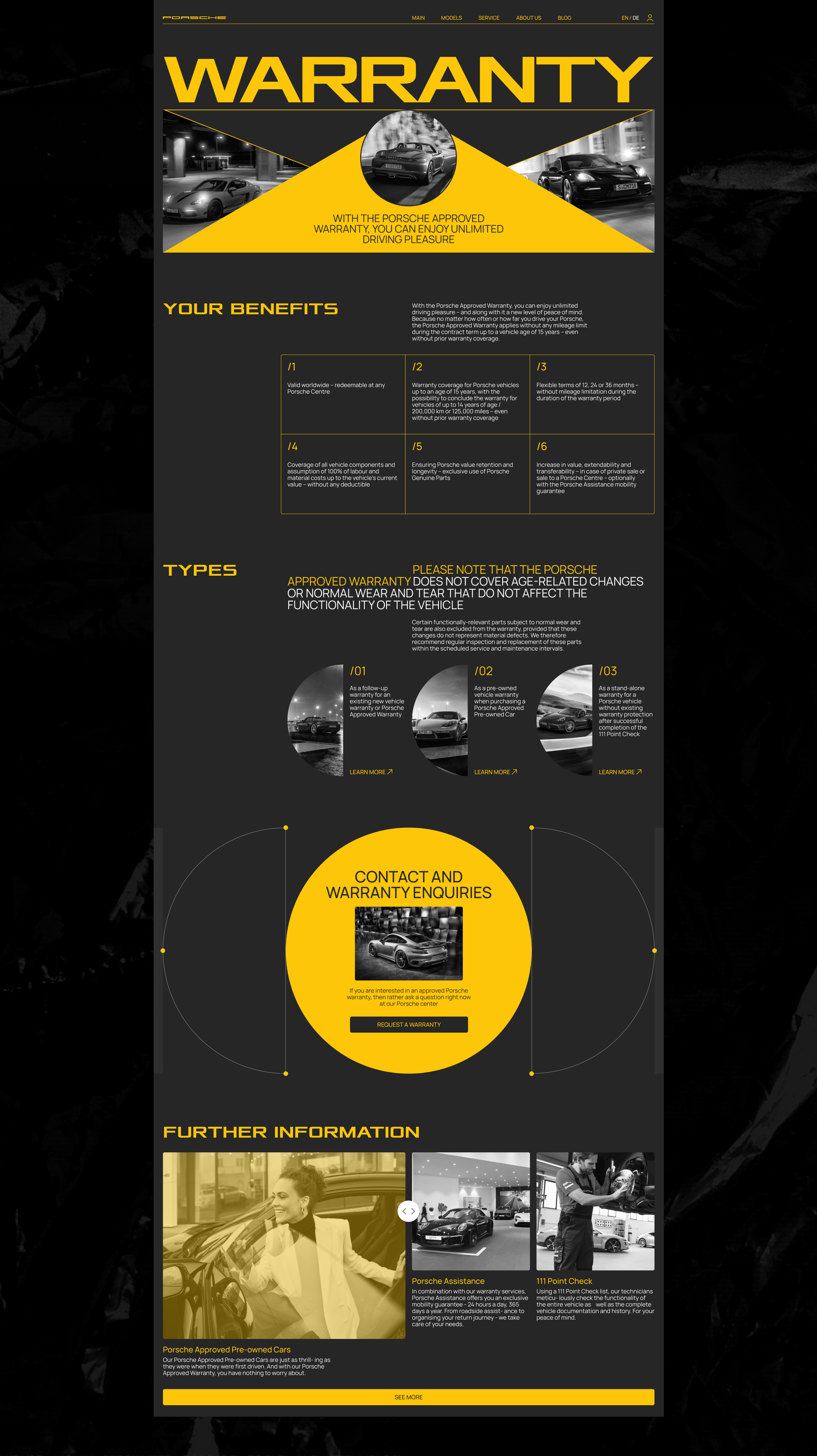 PORSCHE | Corporate Website — Изображение №11 — Интерфейсы, Графика на Dprofile