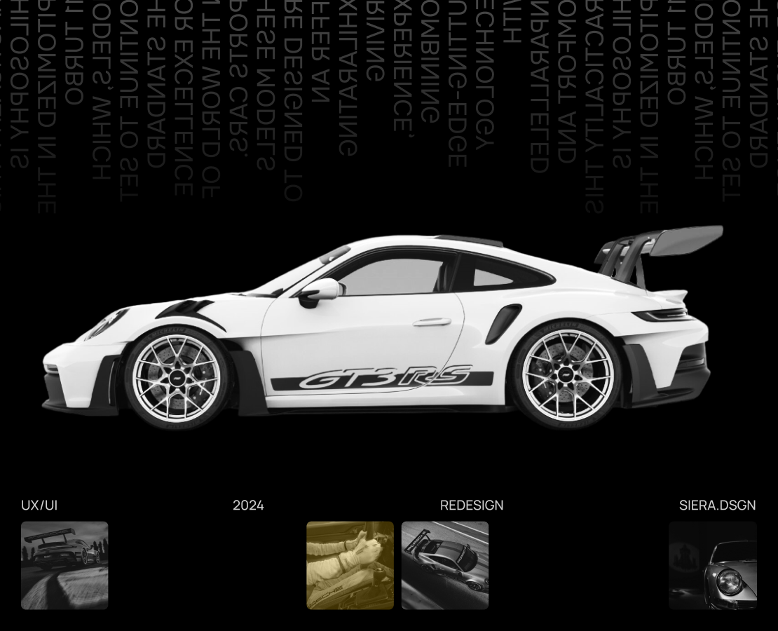 PORSCHE | Corporate Website на Dprofile