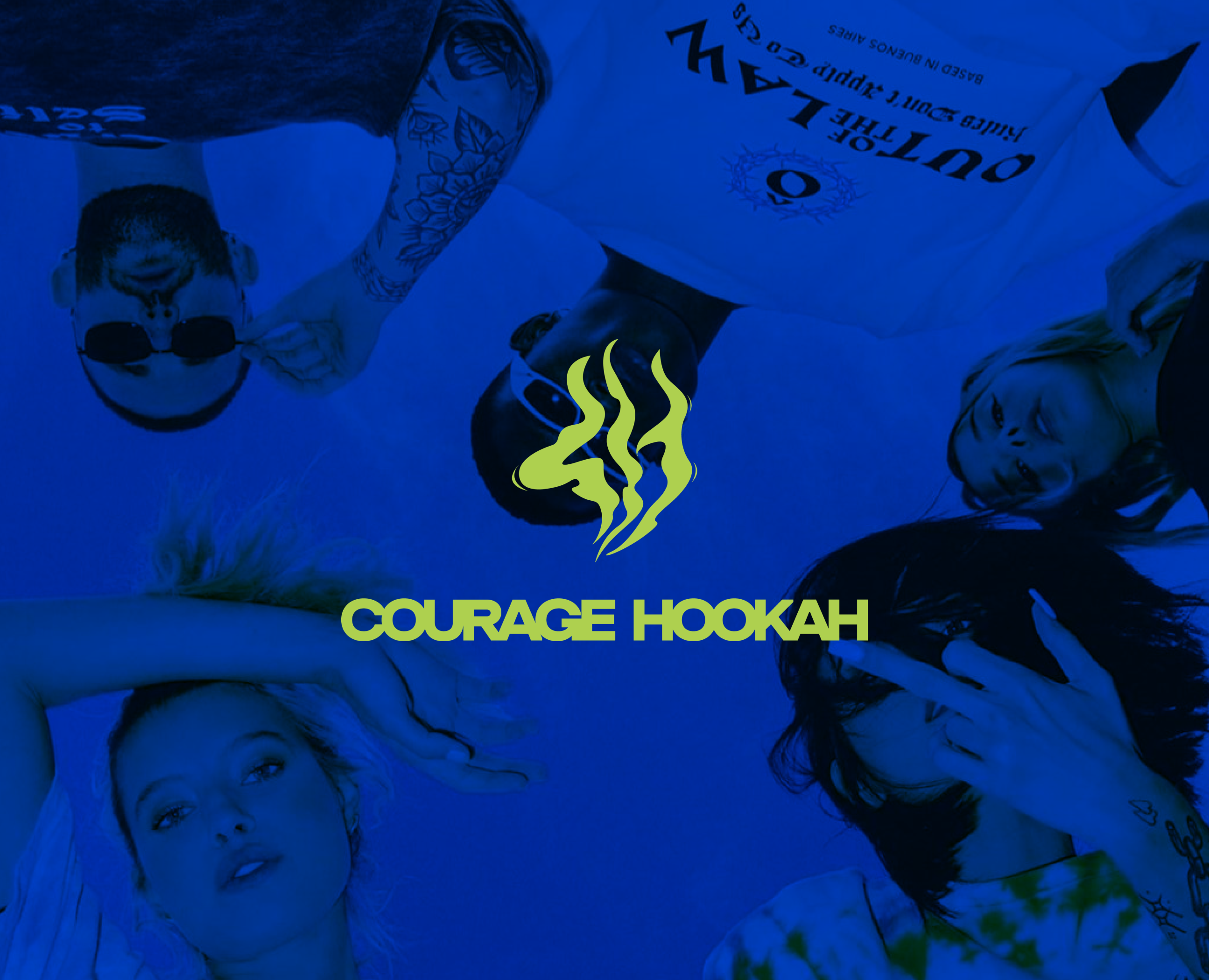 Фирменный стиль | логотип | Courage Hookah — Брендинг, Графика на Dprofile