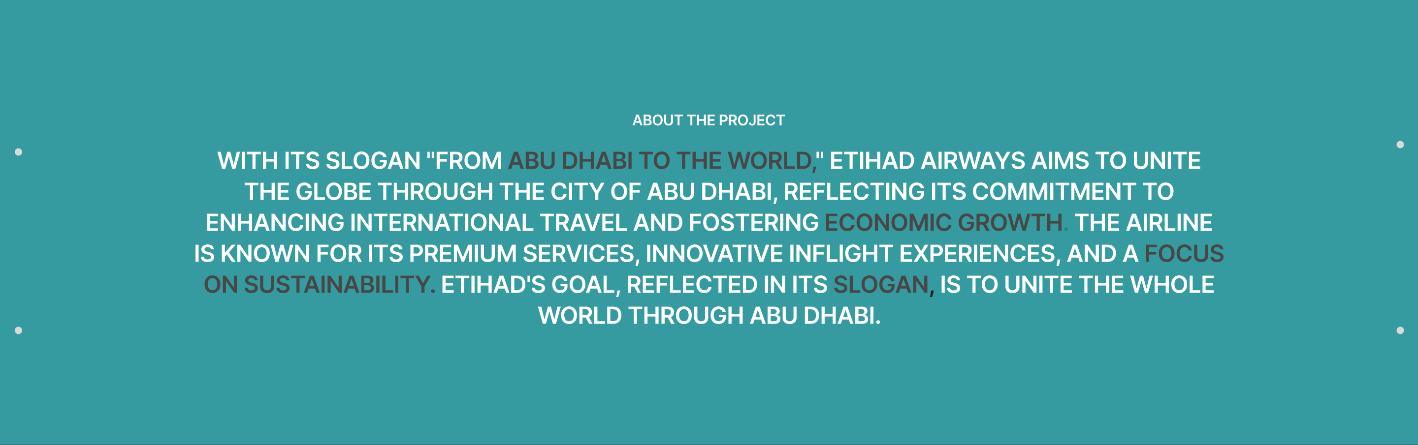 ETIHAD AIRWAYS | Corporate website — Изображение №2 — Интерфейсы на Dprofile