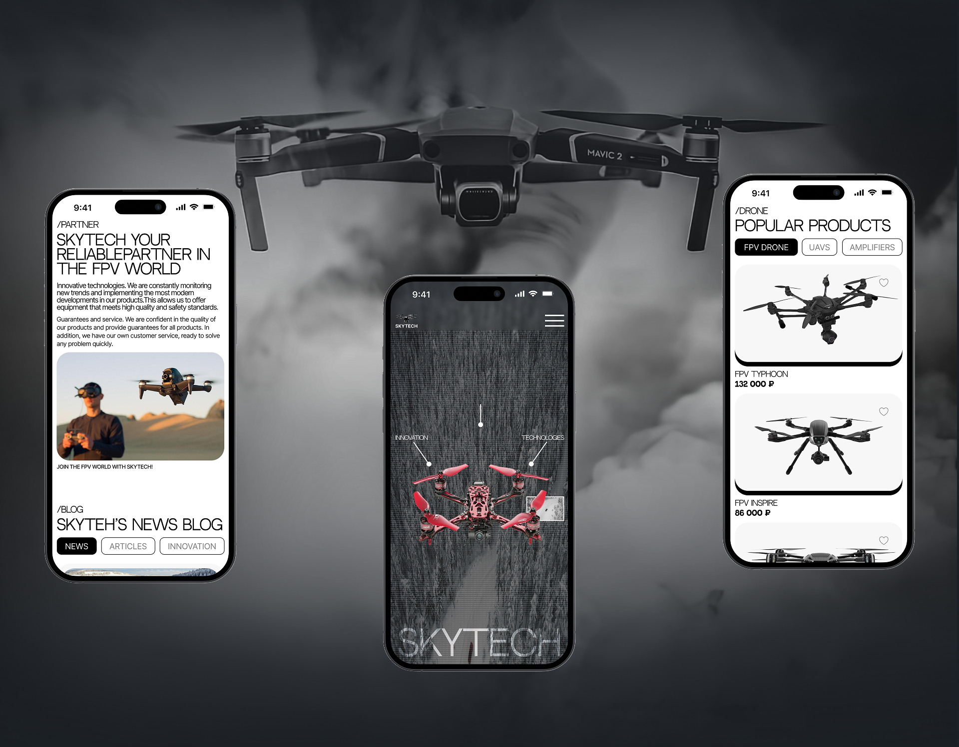 SKYTECH | ONLINE STORE — Изображение №5 — Интерфейсы на Dprofile