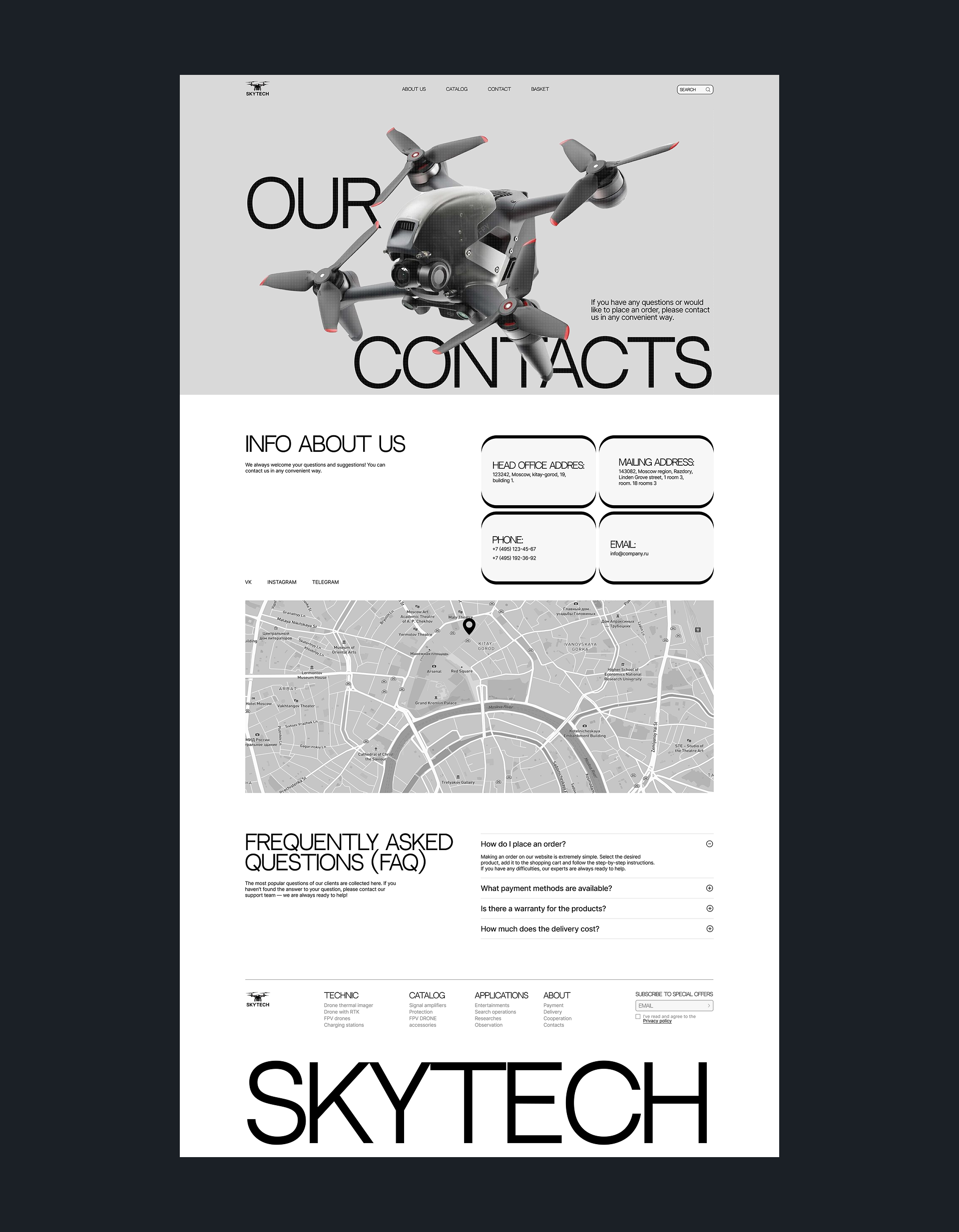 SKYTECH | ONLINE STORE — Изображение №13 — Интерфейсы на Dprofile