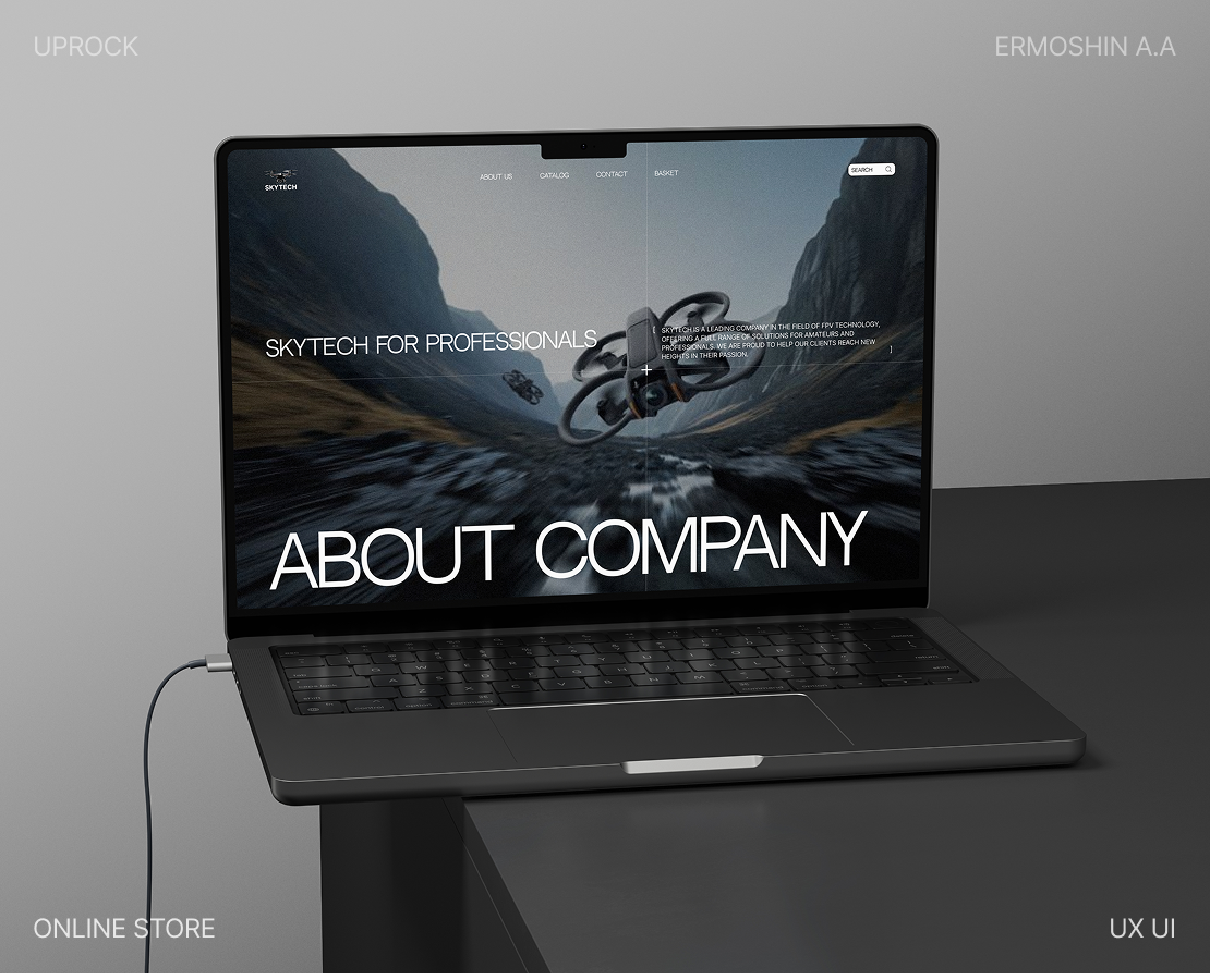 SKYTECH | ONLINE STORE — Интерфейсы на Dprofile