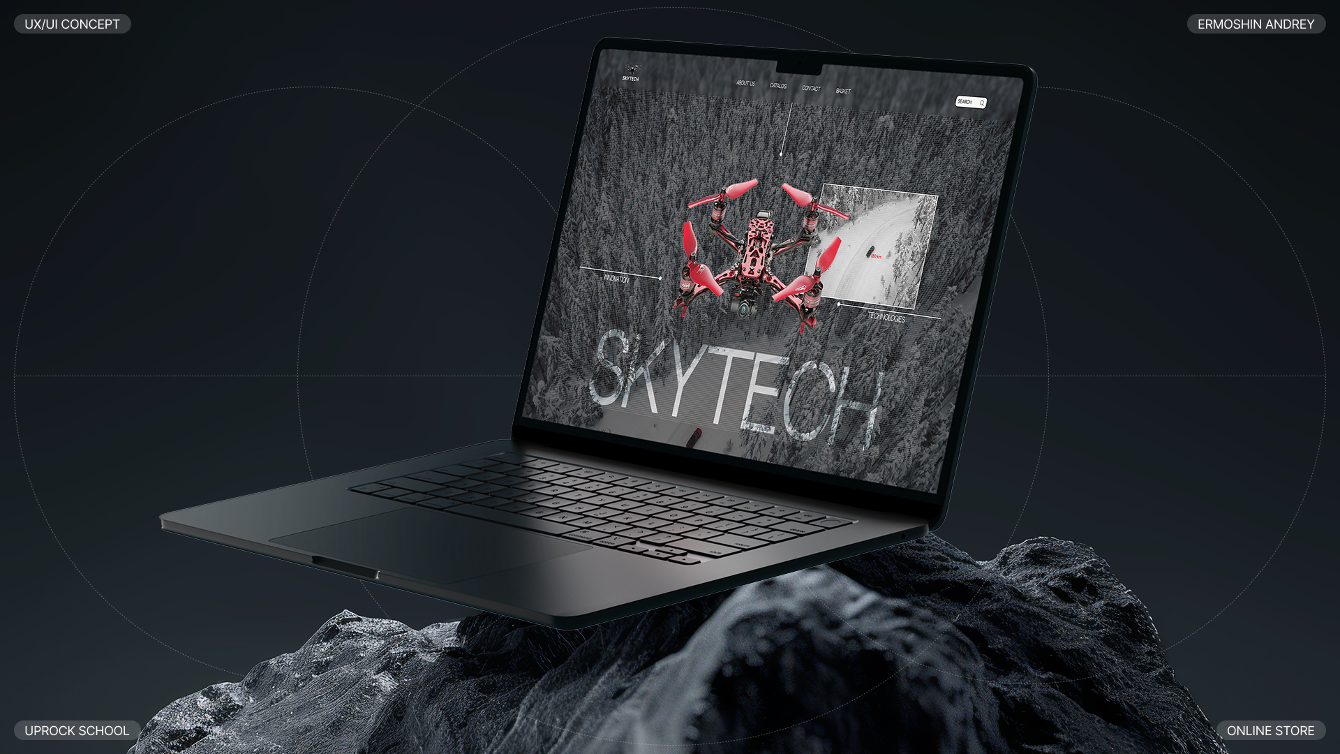 SKYTECH | ONLINE STORE — Изображение №1 — Интерфейсы на Dprofile