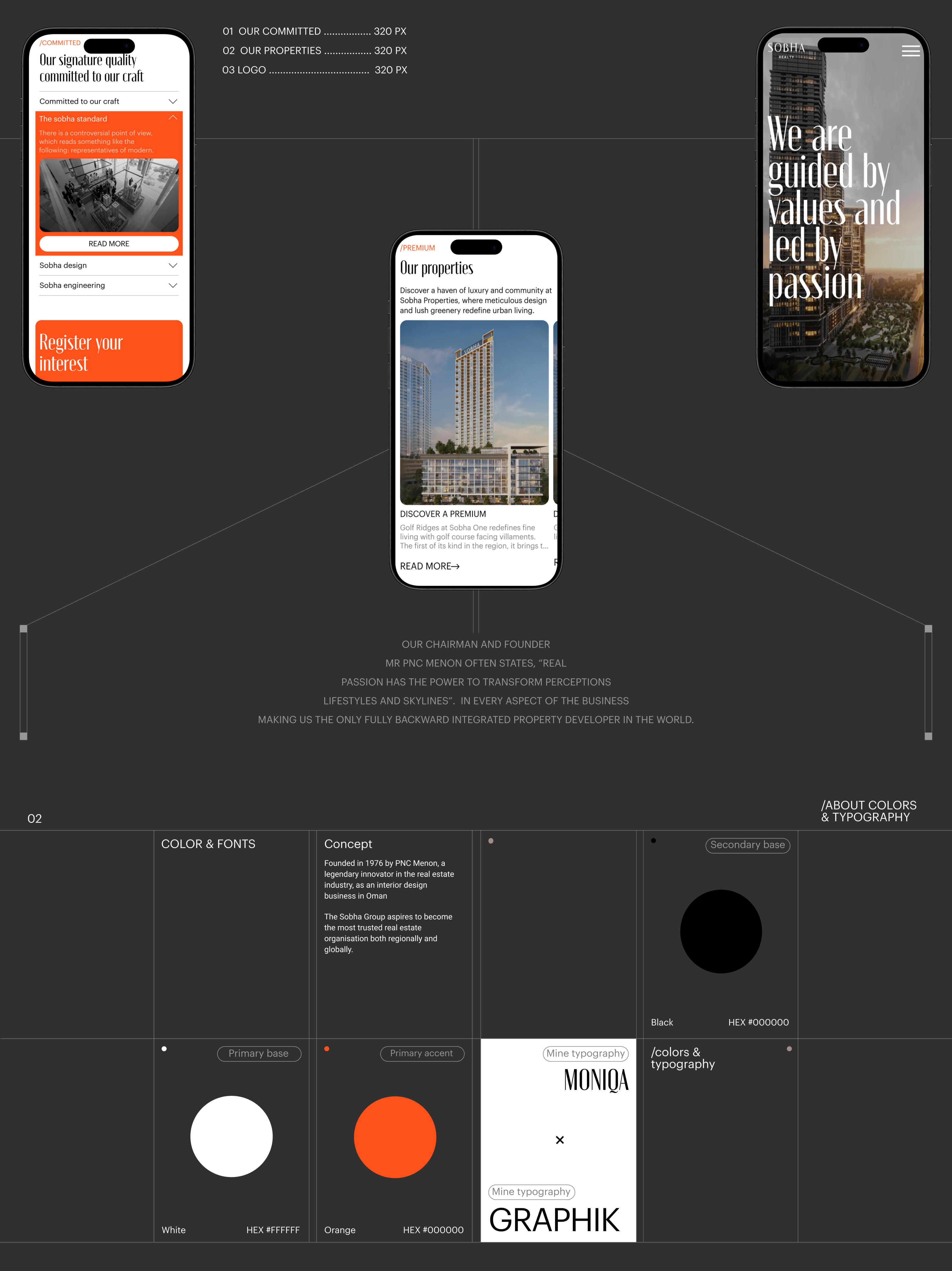 SOBHA/REDESIGN LANDING — Изображение №4 — Интерфейсы на Dprofile