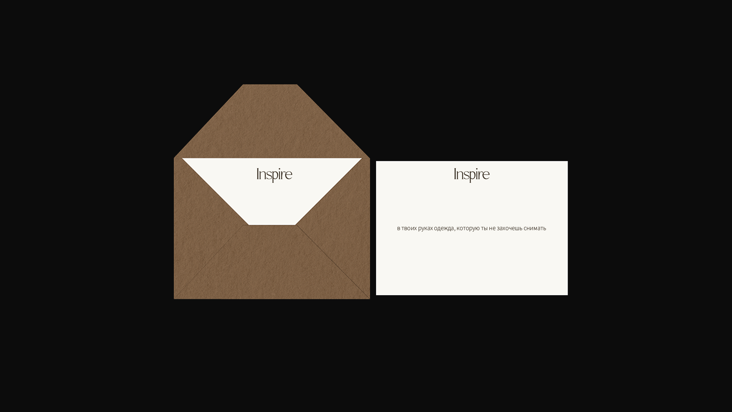 Inspire - logotype/brand identity/branding/бренд одежды — Изображение №8 — Брендинг на Dprofile