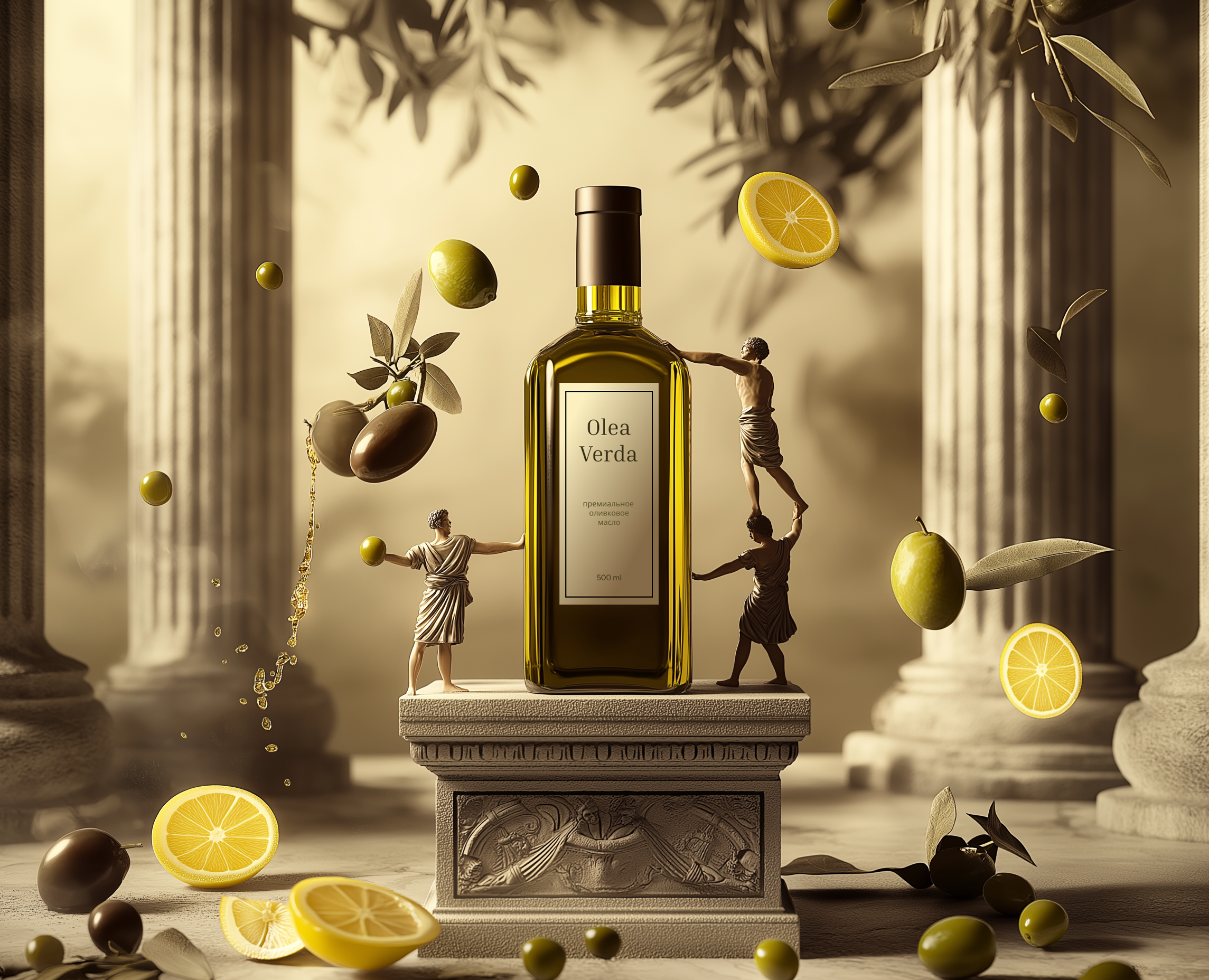 Olea Verda – премиум оливковое масло — Брендинг, Маркетинг на Dprofile