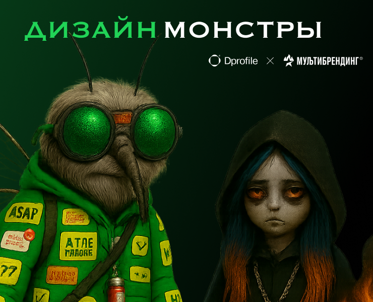 ДИЗАЙН МОНСТРЫ — Иллюстрация, Графика на Dprofile