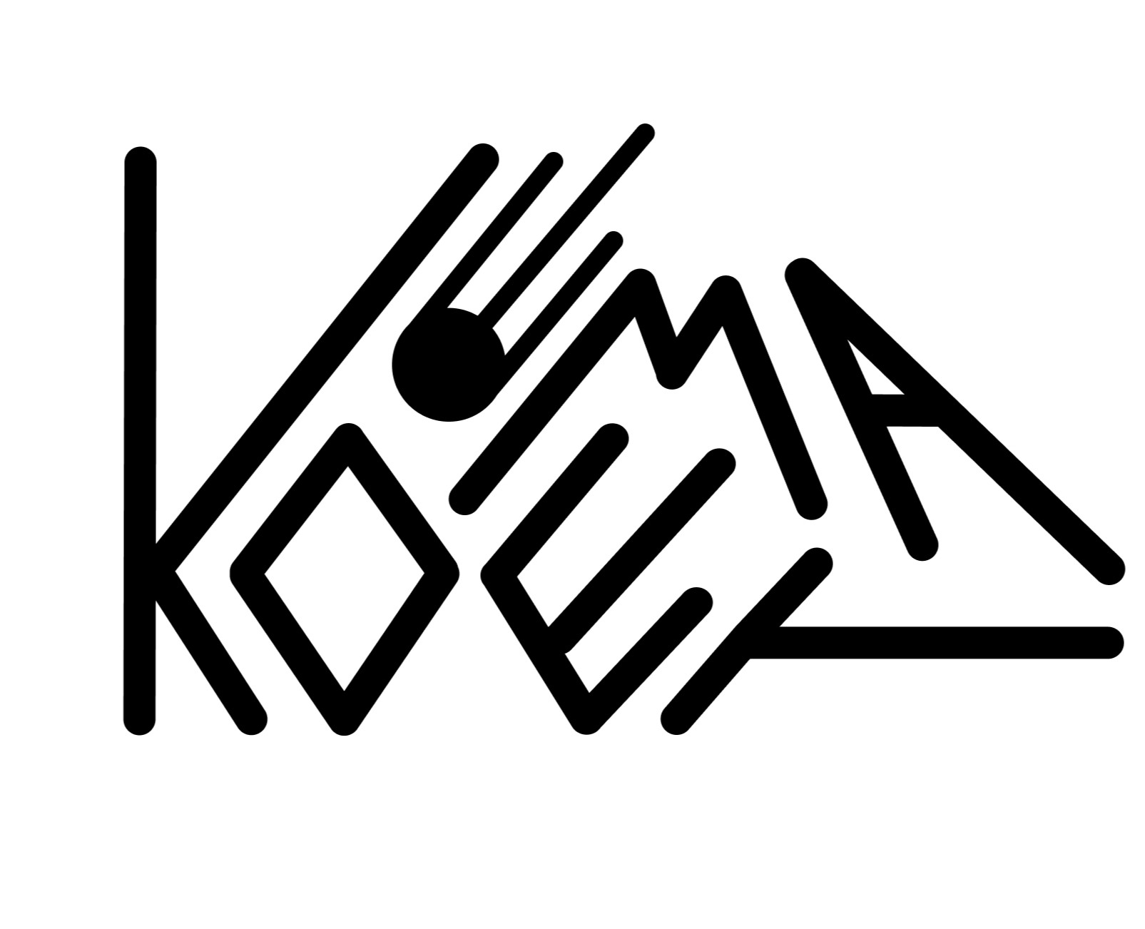 Логотип кофейни КОМЕТА — Брендинг на Dprofile
