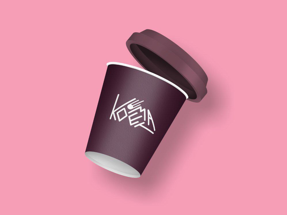 Логотип кофейни КОМЕТА — Изображение №2 — Брендинг на Dprofile