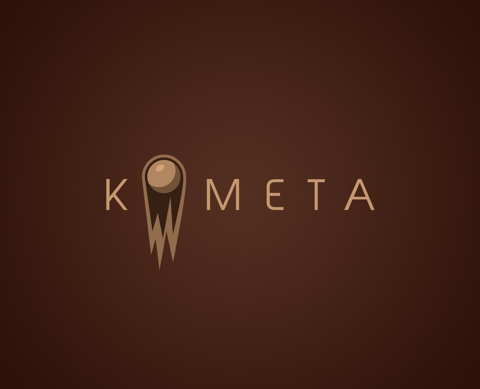Логотип кофейни «Комета» — Брендинг, Графика на Dprofile