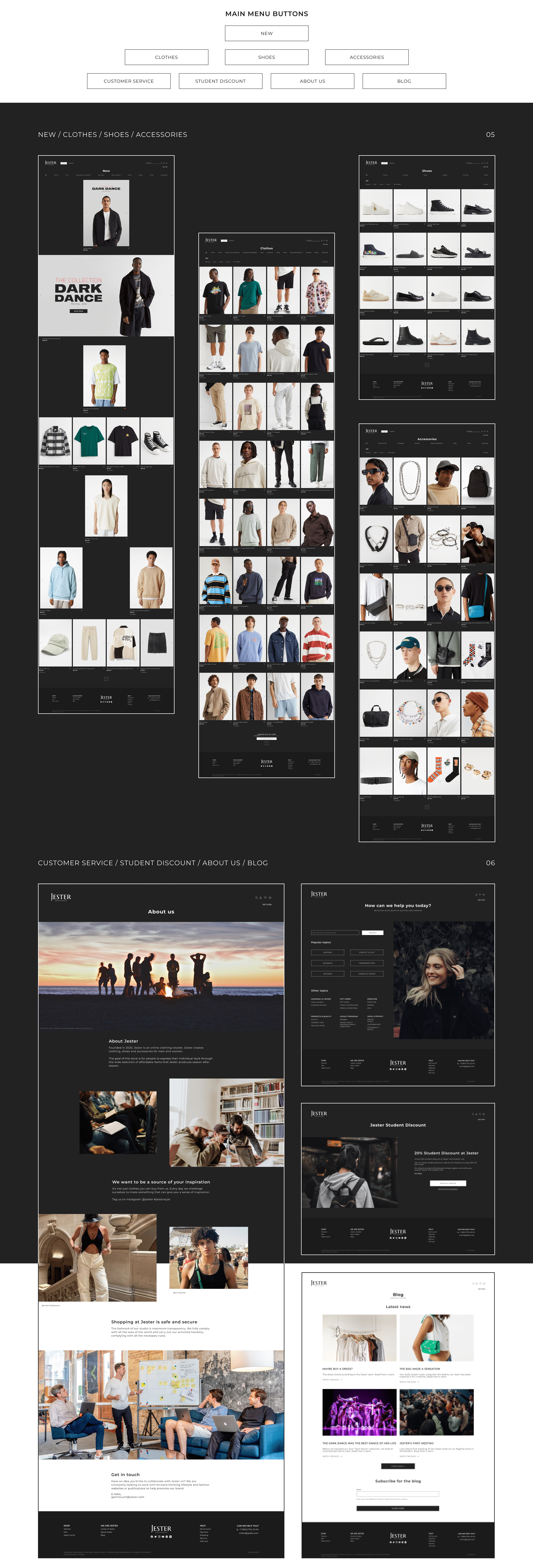 Jester. E-commerce — Изображение №4 — Интерфейсы, Брендинг на Dprofile