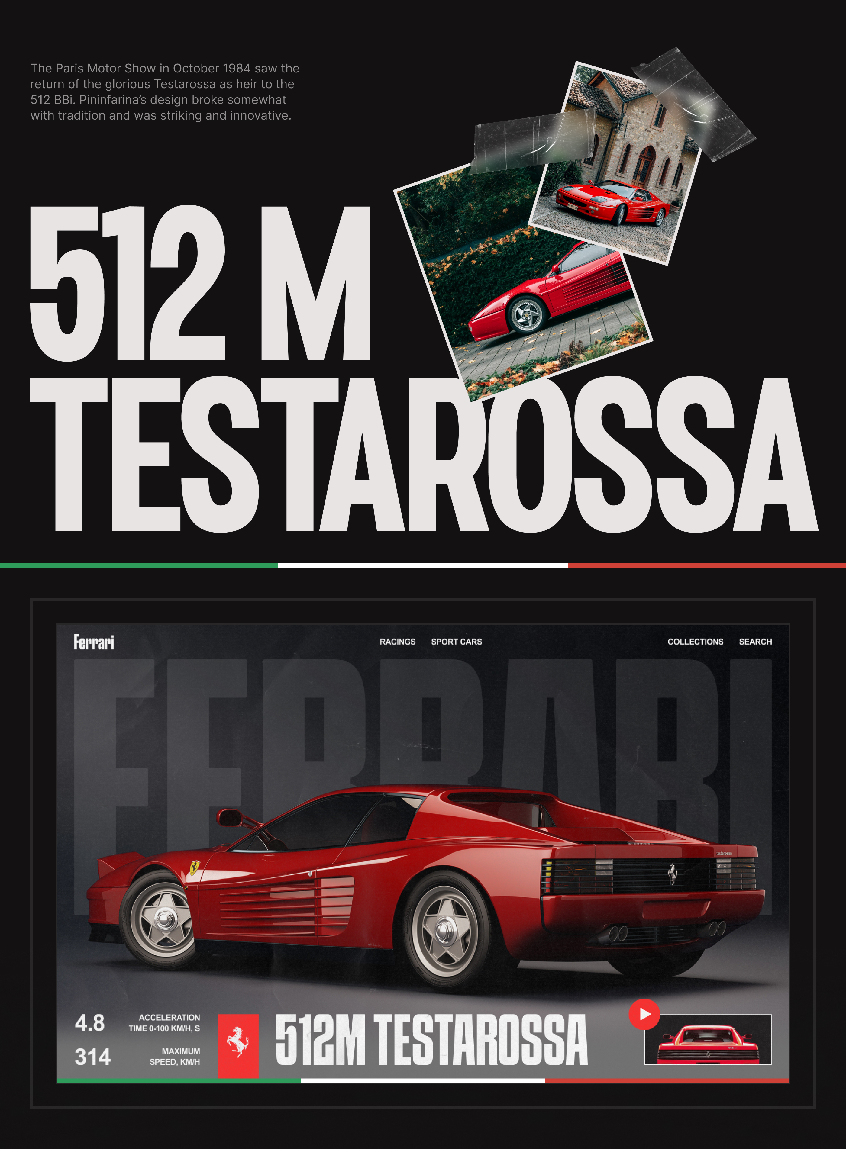 Ferrari&M.Schumacher for FORMULA 1 — Изображение №2 — Интерфейсы на Dprofile