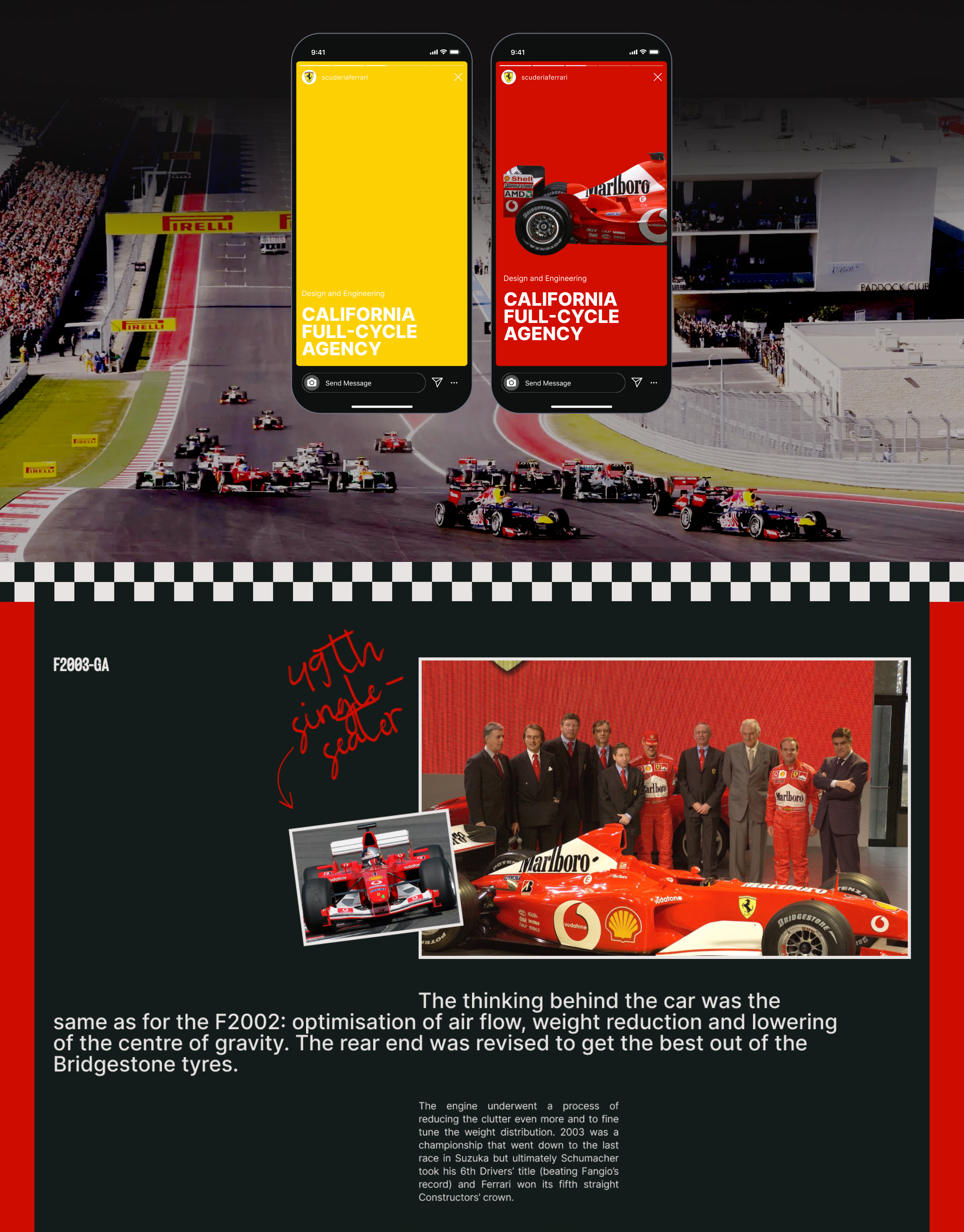 Ferrari&M.Schumacher for FORMULA 1 — Изображение №6 — Интерфейсы на Dprofile