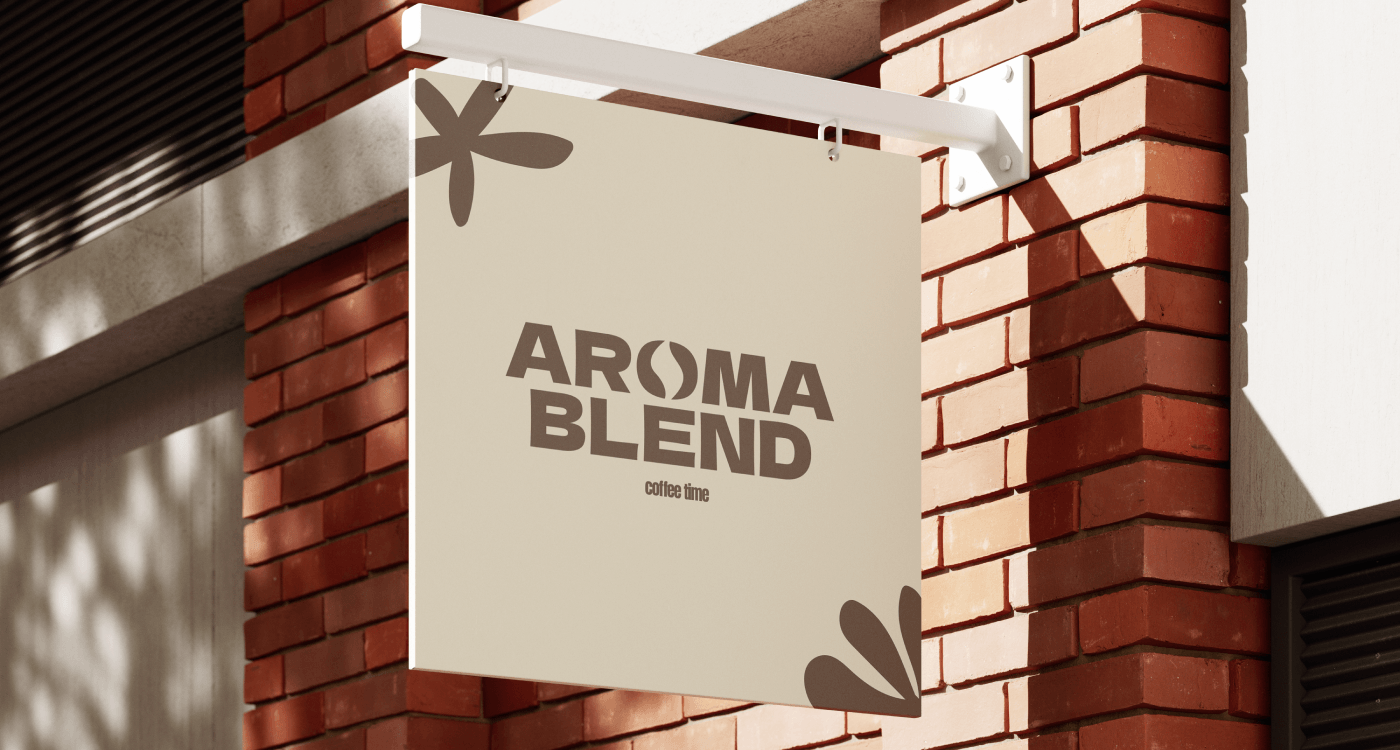coffee shop branding "AROMA BREND" — Изображение №2 — Интерфейсы на Dprofile