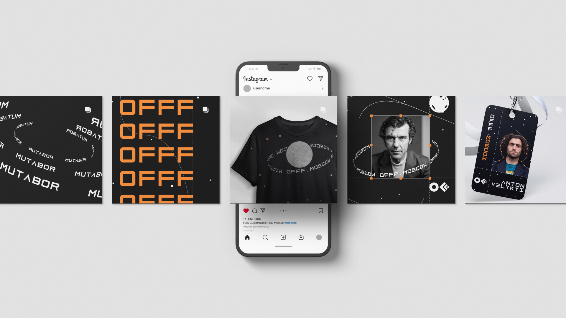 Identity. Design & didgital art festival OFFF. Moscow — Изображение №13 — Брендинг на Dprofile