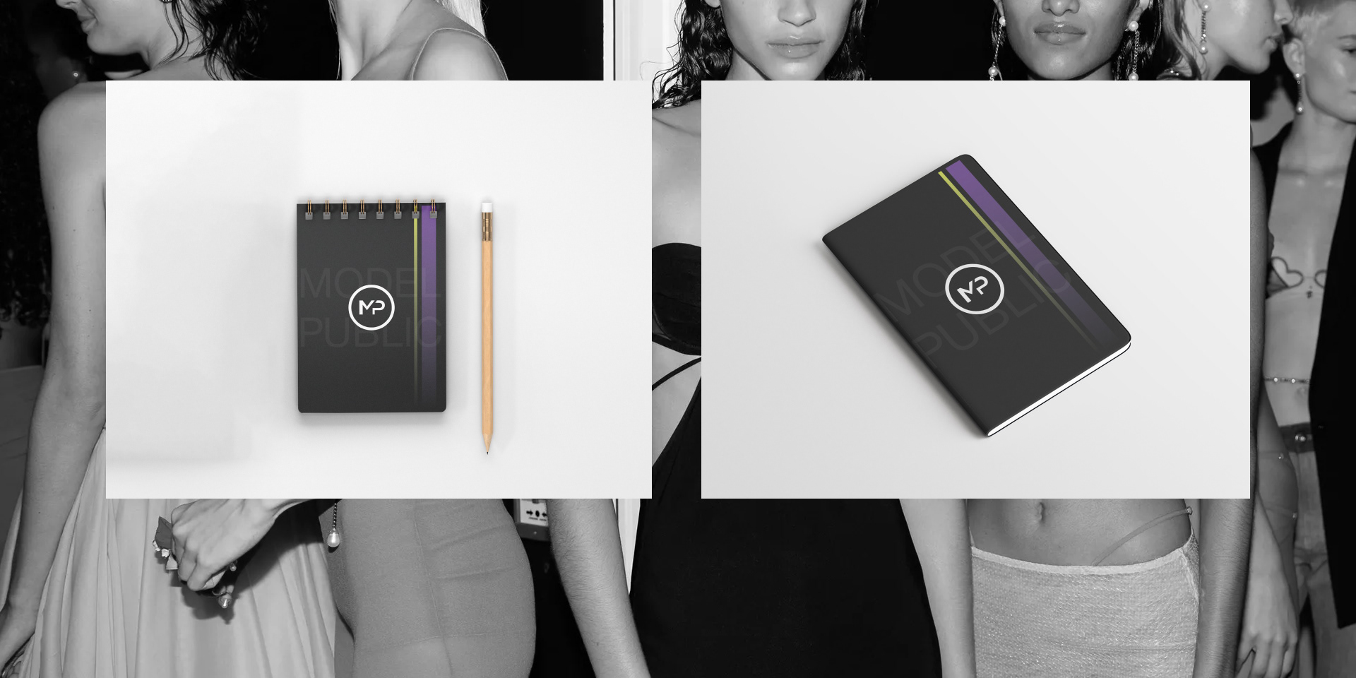 Identity. model agency — Изображение №8 — Брендинг, Графика на Dprofile