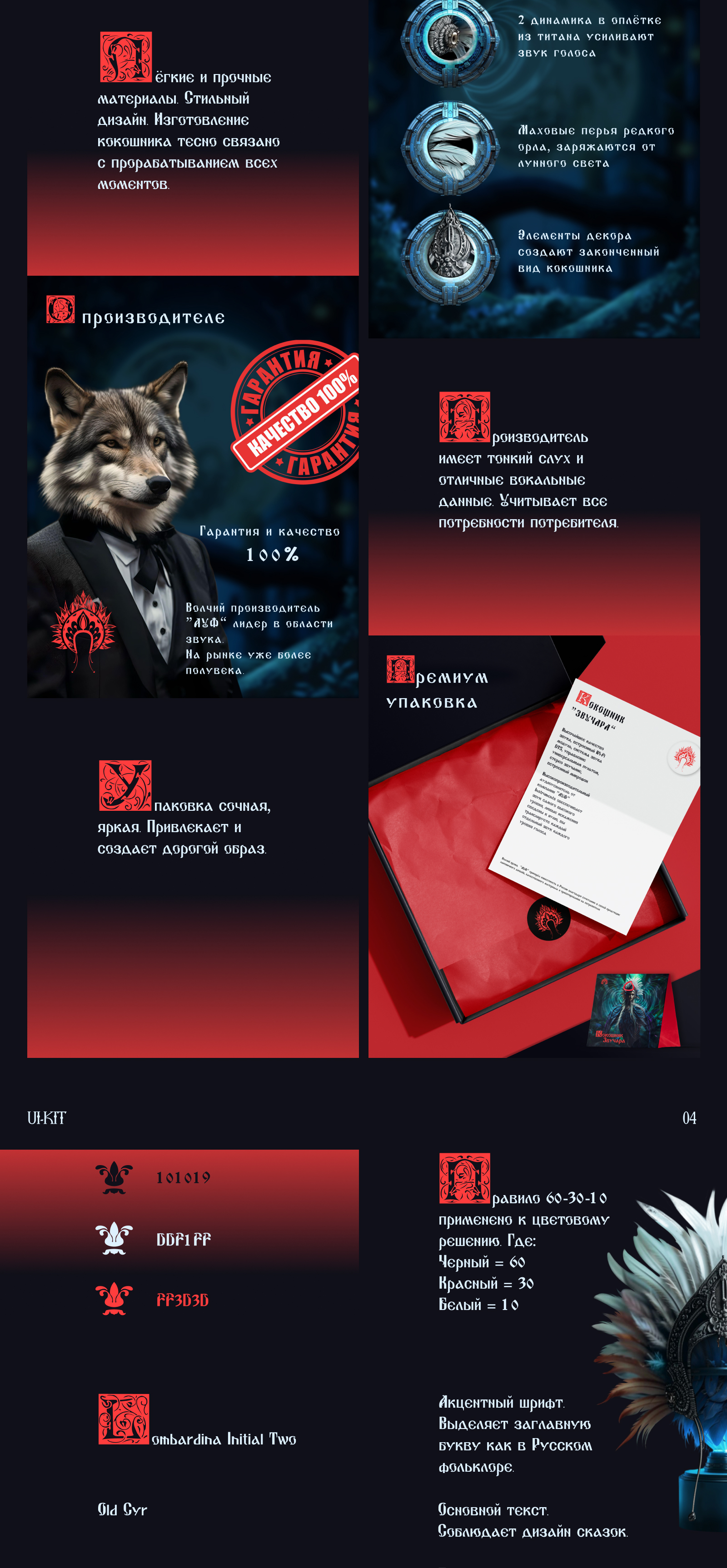 Карточка товара "Лукоморье 2024" — Изображение №3 — Интерфейсы, Иллюстрация на Dprofile