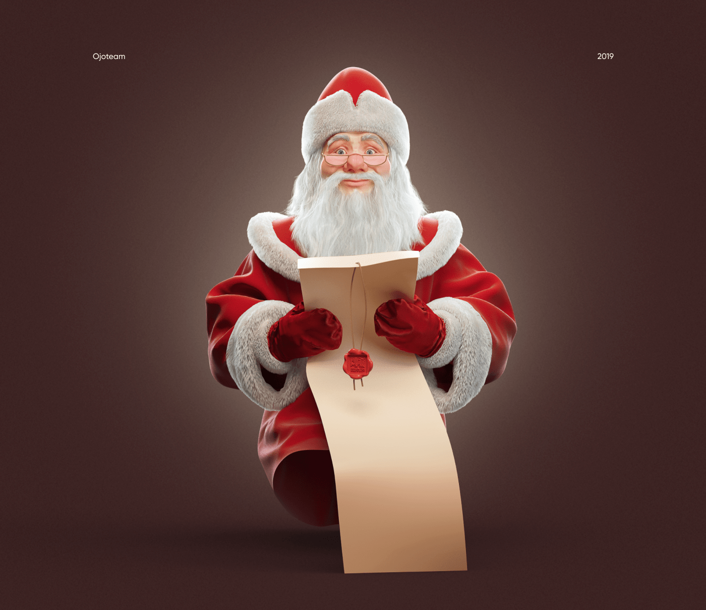 Дед Мороз — Изображение №1 — Брендинг, 3D на Dprofile