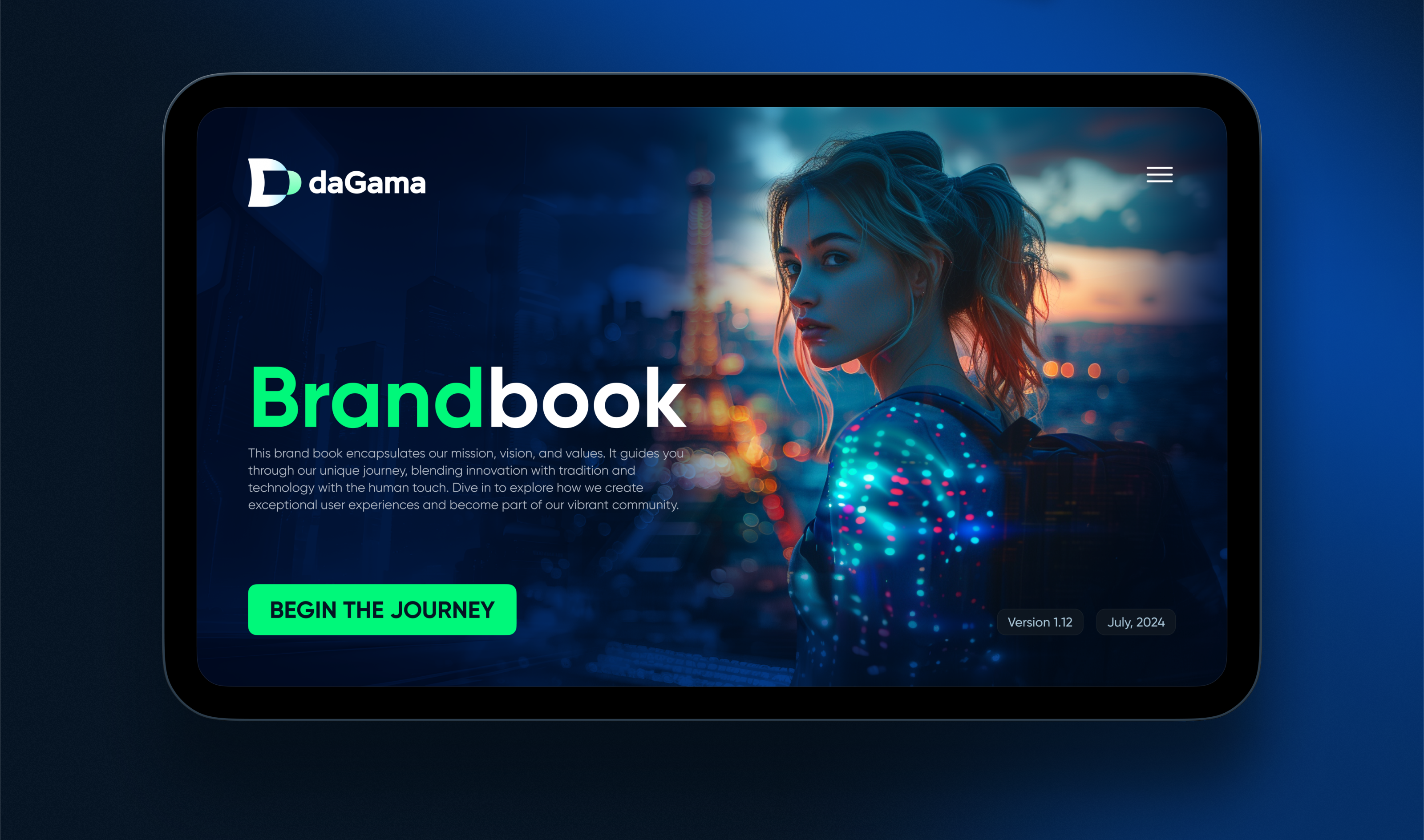 daGama Brandbook — Изображение №2 — Интерфейсы, Брендинг на Dprofile