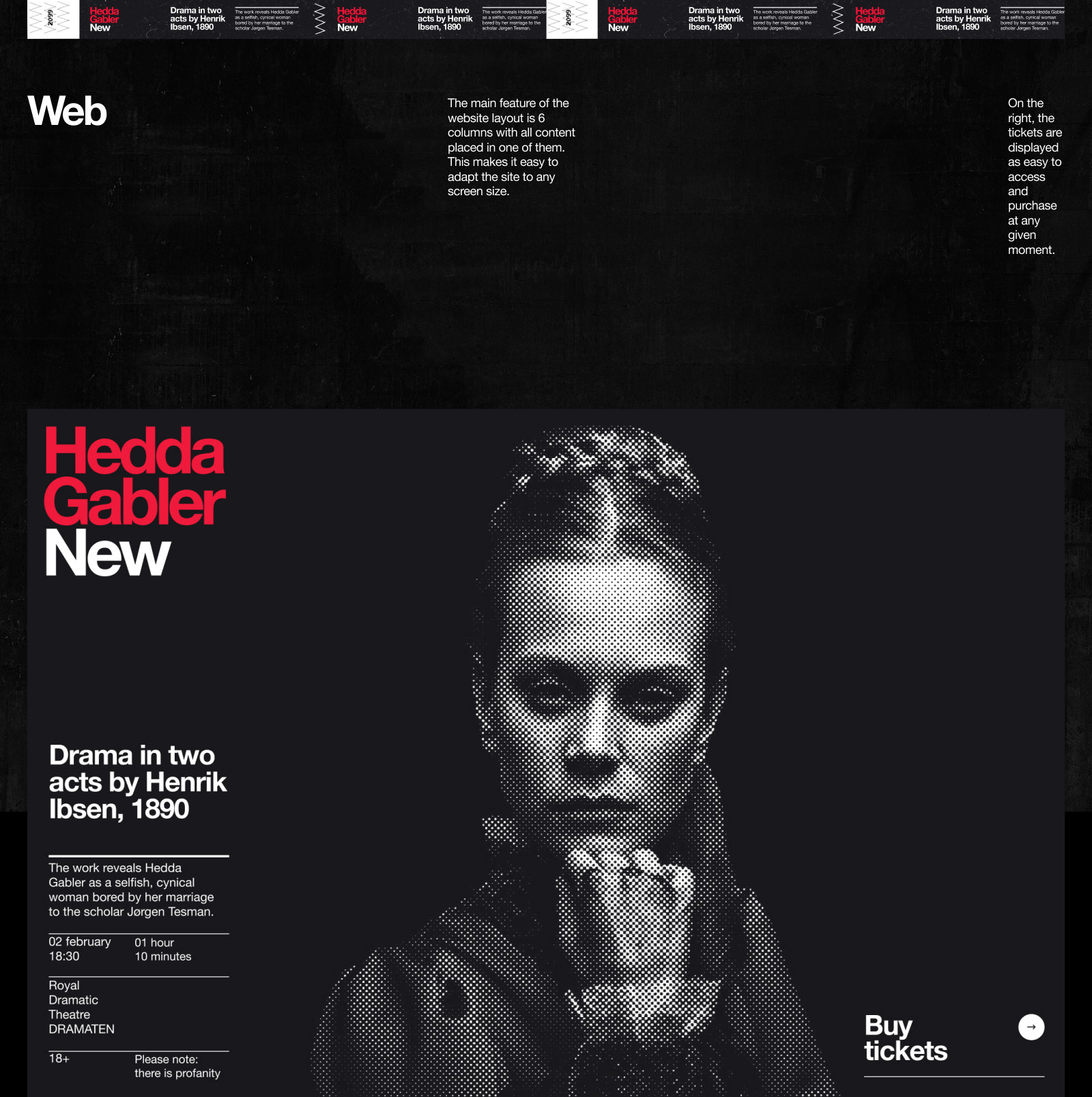 Hedda Gabler — Изображение №4 — Брендинг на Dprofile