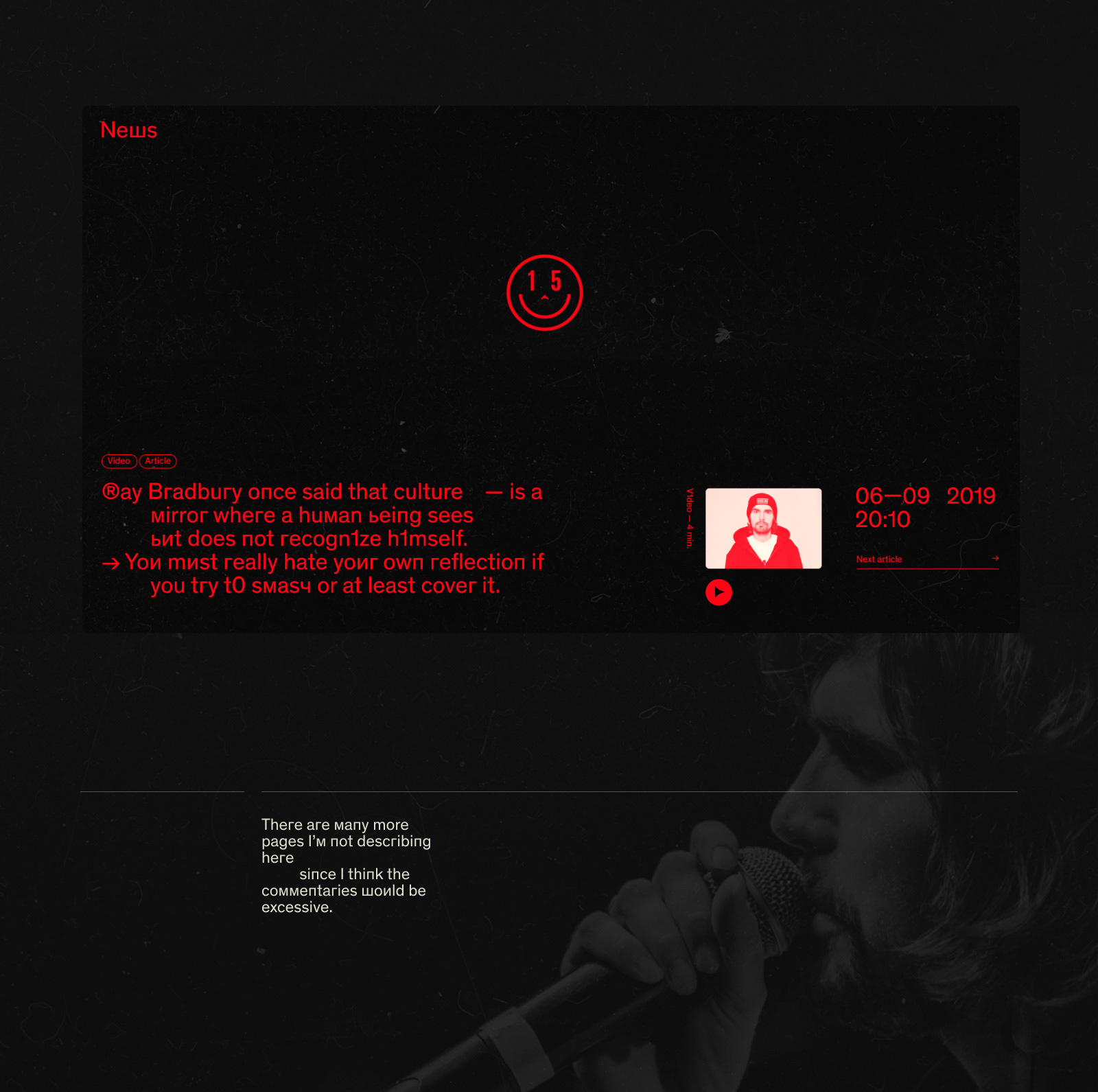 OldNewNoize — Изображение №10 — Брендинг на Dprofile