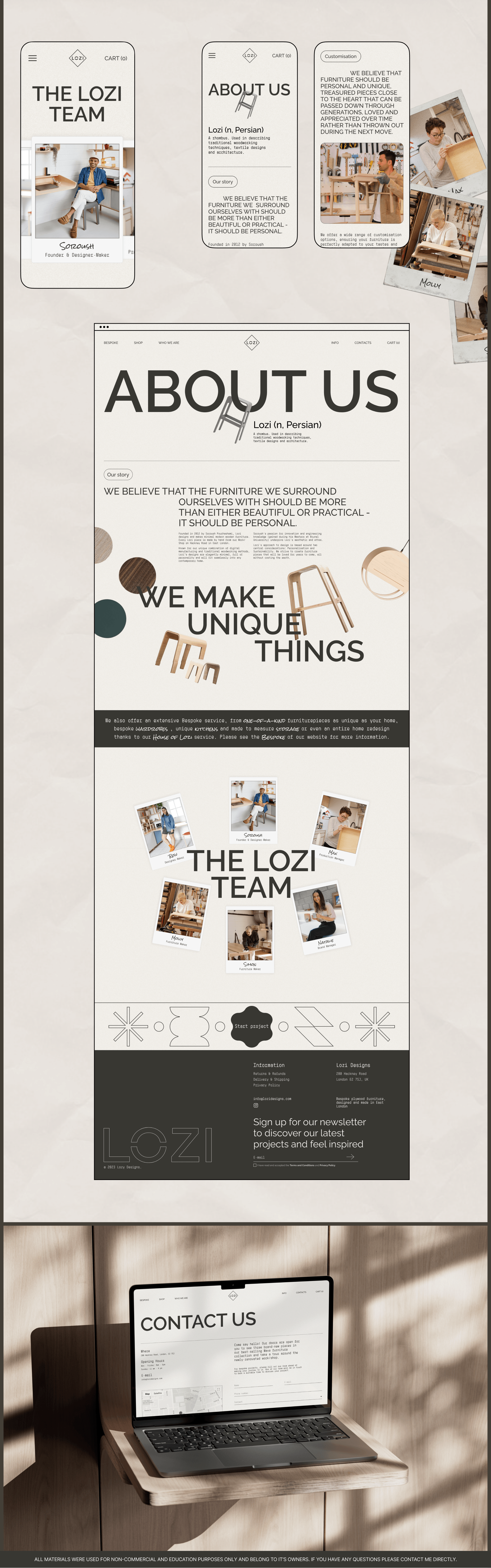 LOZI | Corporate website redesign — Изображение №7 — Интерфейсы на Dprofile