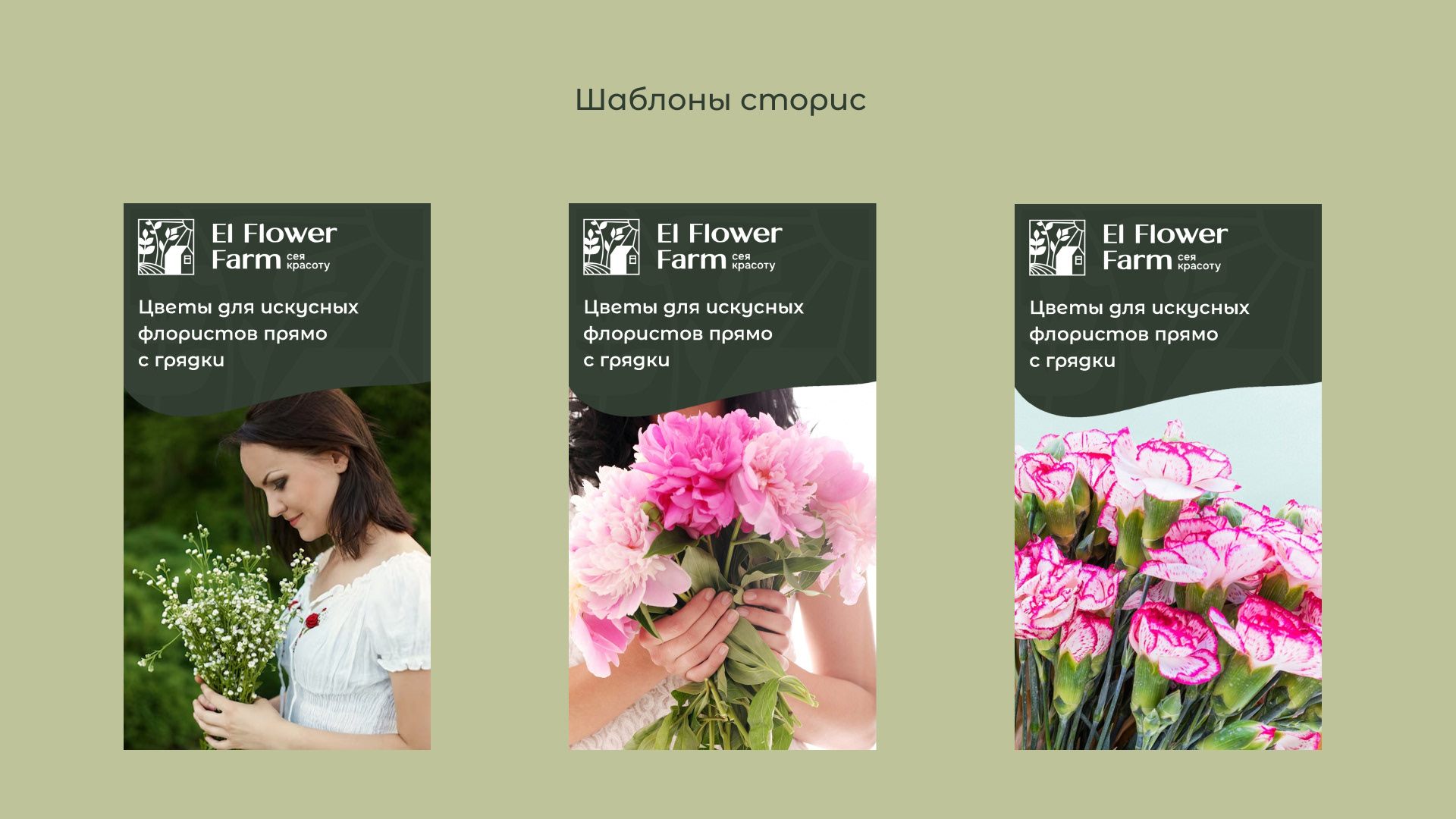 Статичные банеры для El Flower Farm — Изображение №10 — Графика, Маркетинг на Dprofile