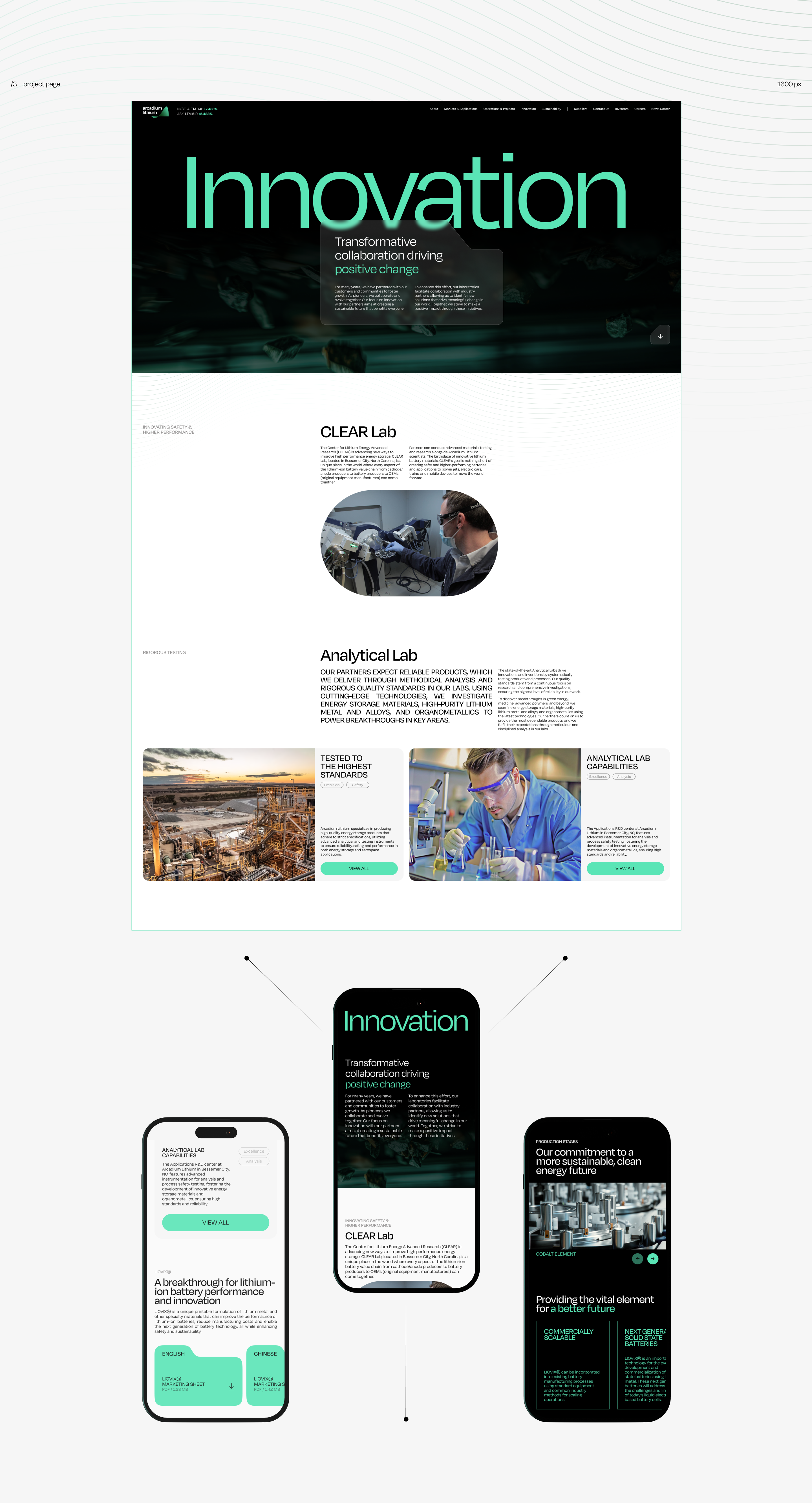 Arcadium Lithium — Изображение №7 — Интерфейсы на Dprofile