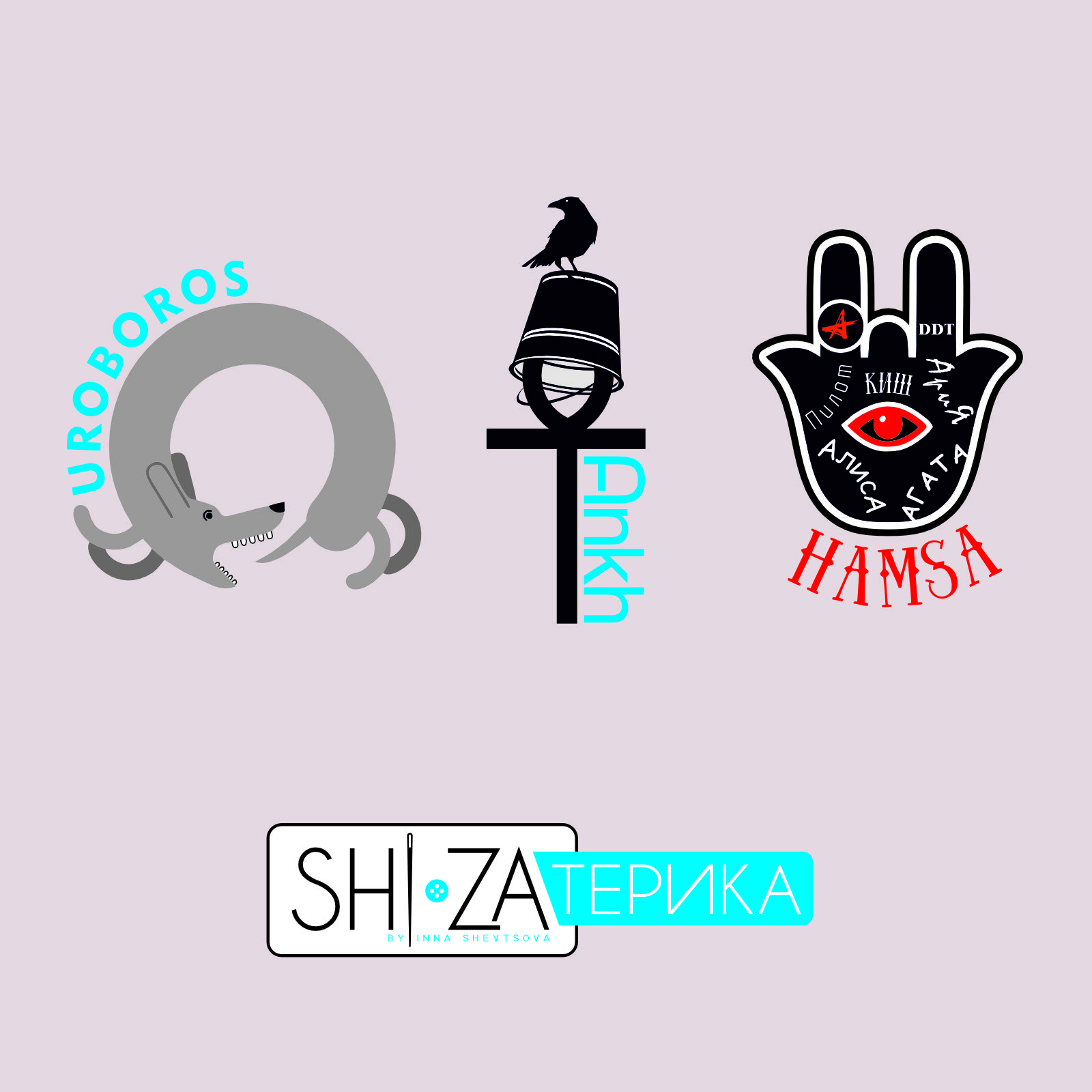 Серия принтов для проекта SHI-ZA'терика — Изображение №1 — Брендинг, Графика на Dprofile