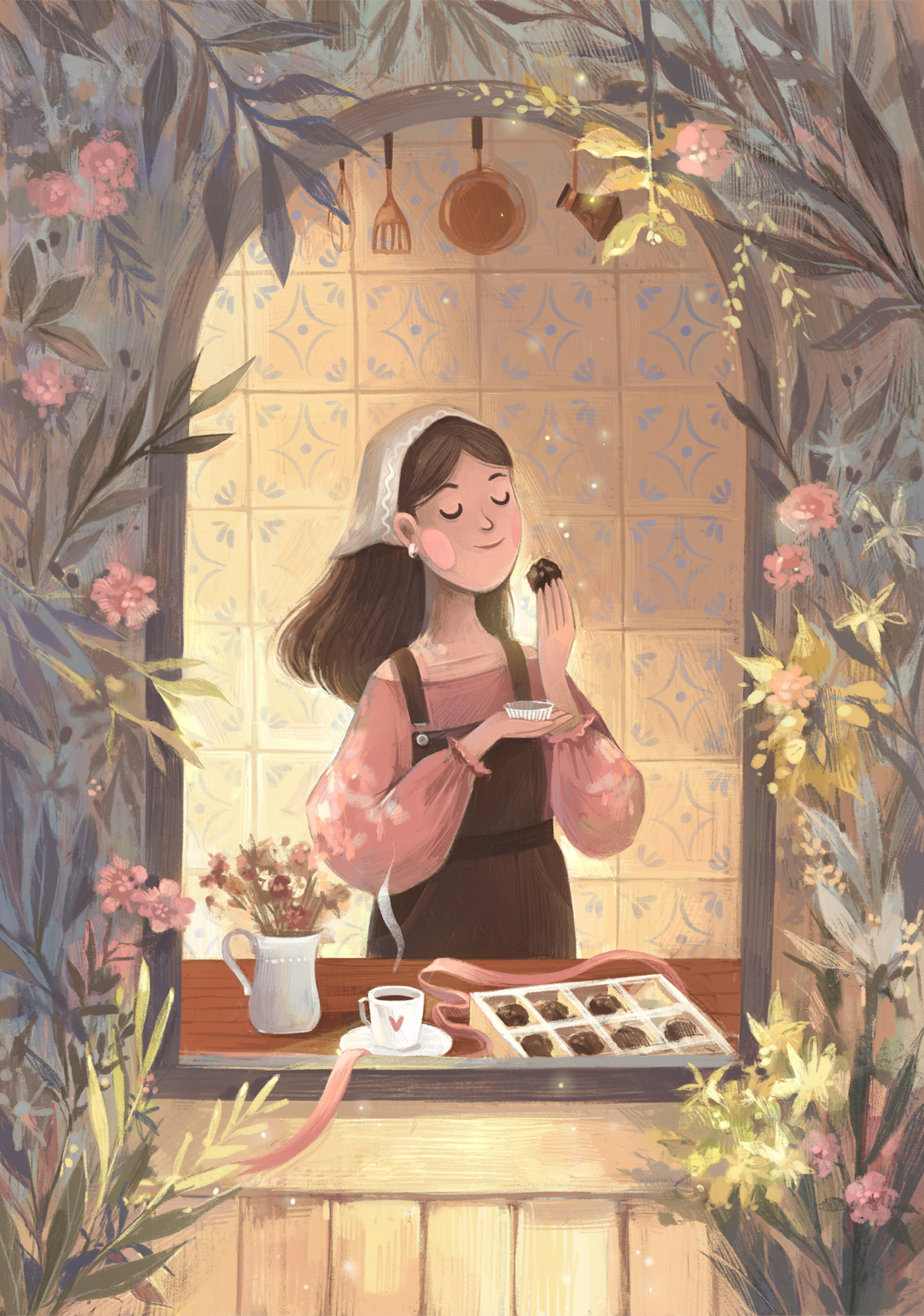 Открытка для кондитера — Изображение №5 — Иллюстрация на Dprofile