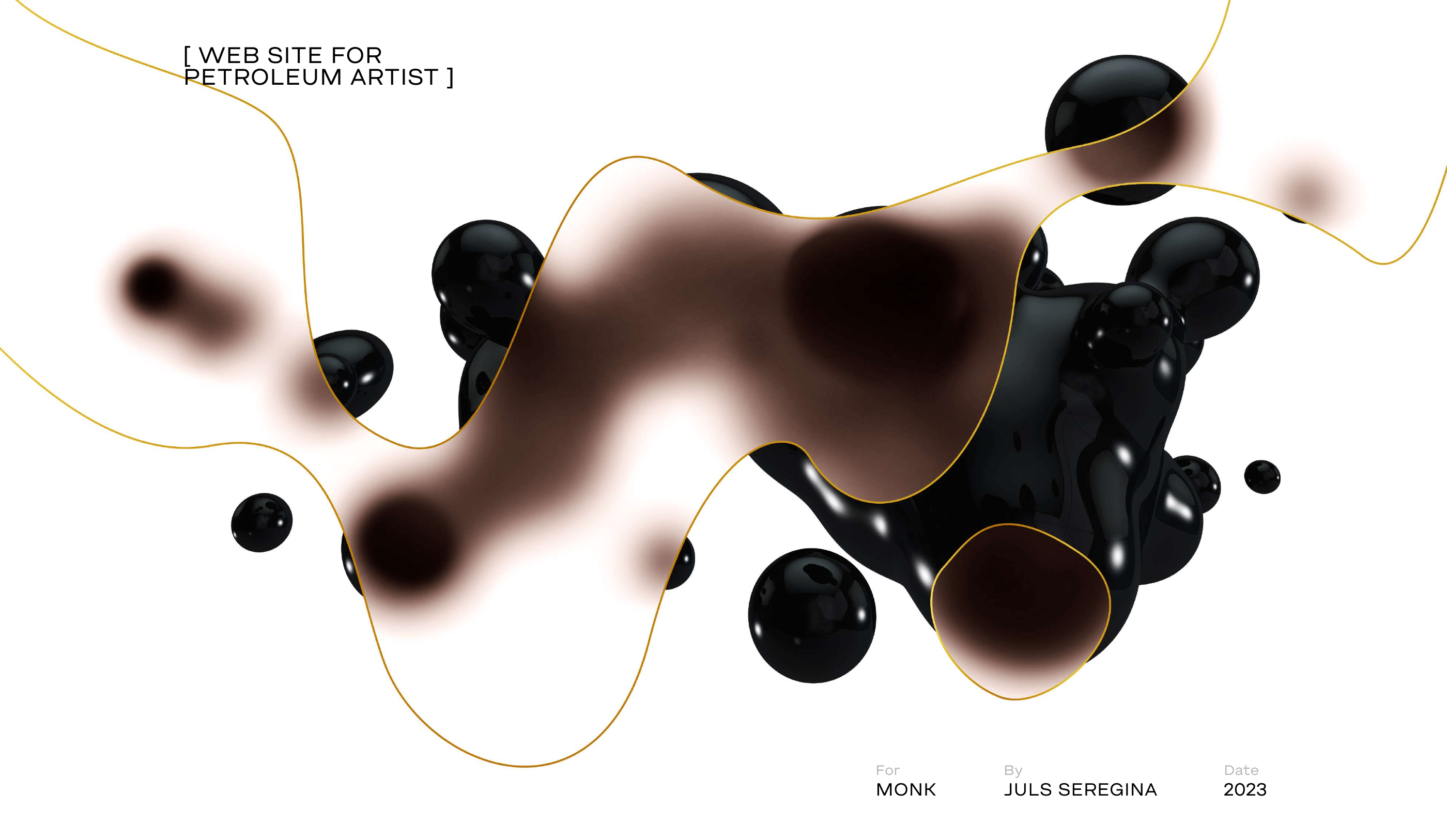Petroleum artist — MONK — Изображение №1 — Интерфейсы, 3D на Dprofile