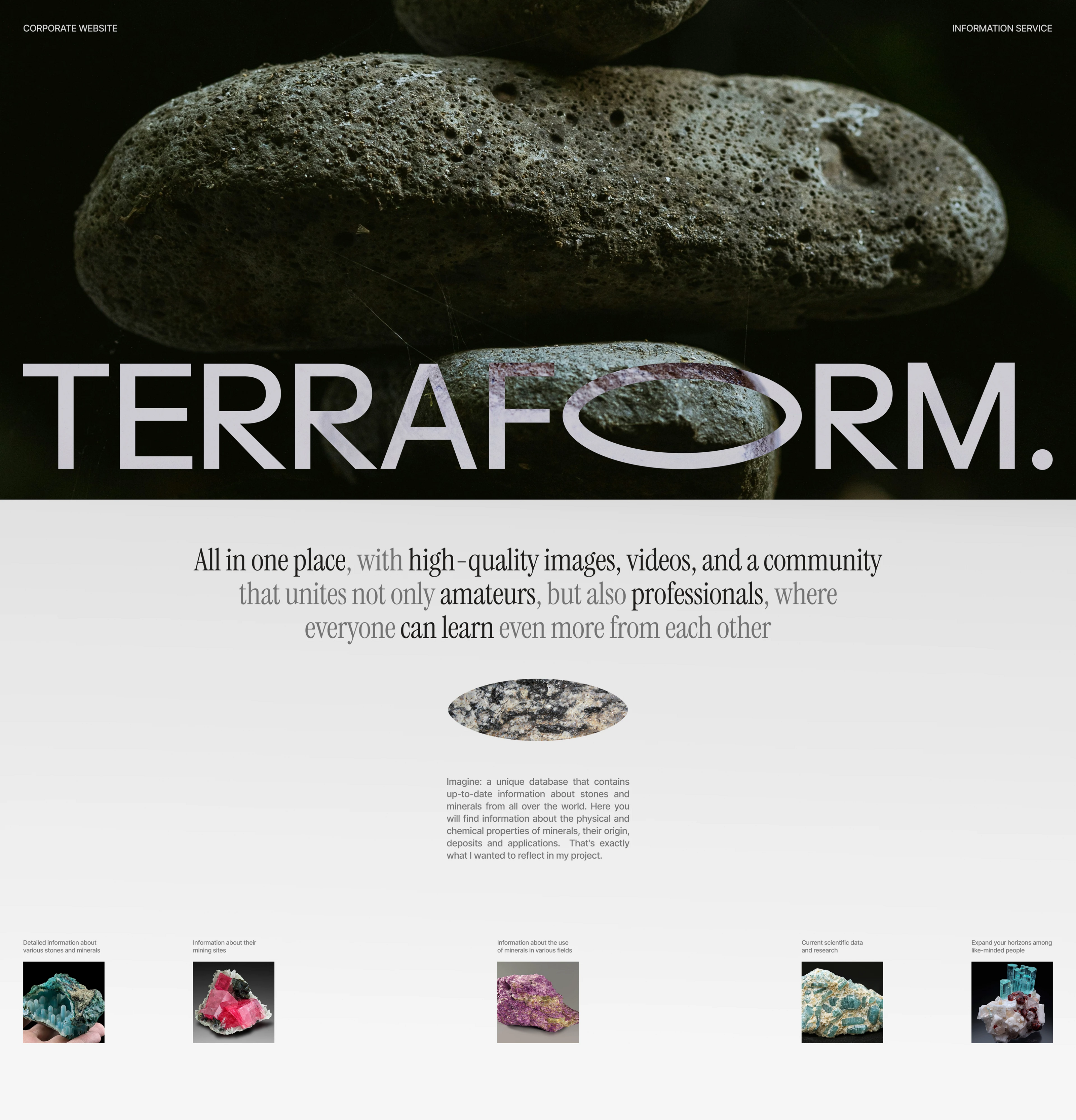 TERRAFORM — Изображение №1 — Интерфейсы, Брендинг на Dprofile
