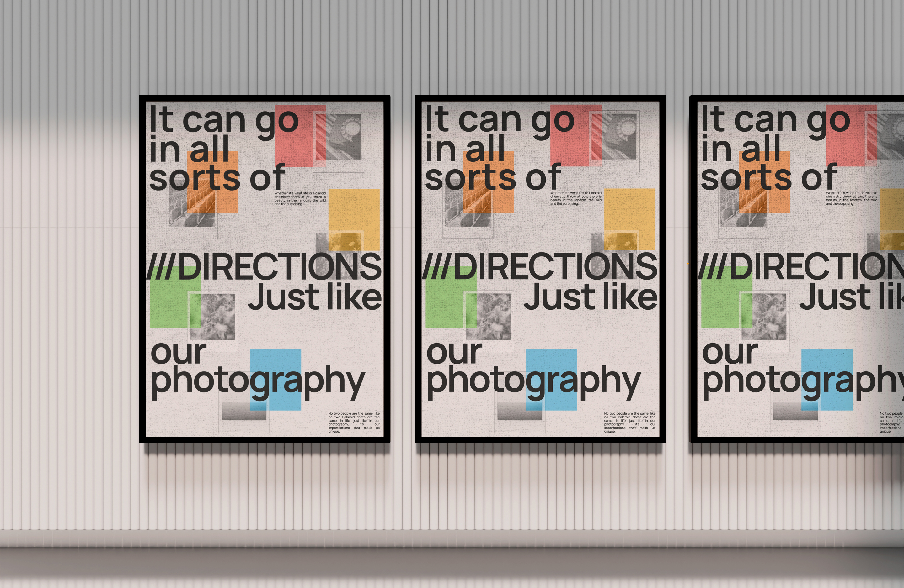 Polaroid - posters collection — Изображение №2 — Графика на Dprofile