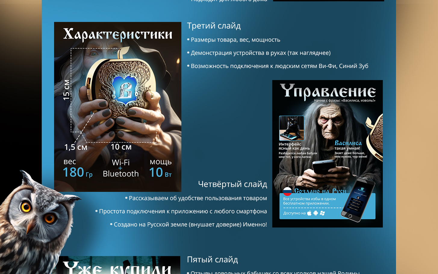 Сказочная карточка товара для конкурса "Лукоморье 2024" — Изображение №7 — Графика, Маркетинг на Dprofile