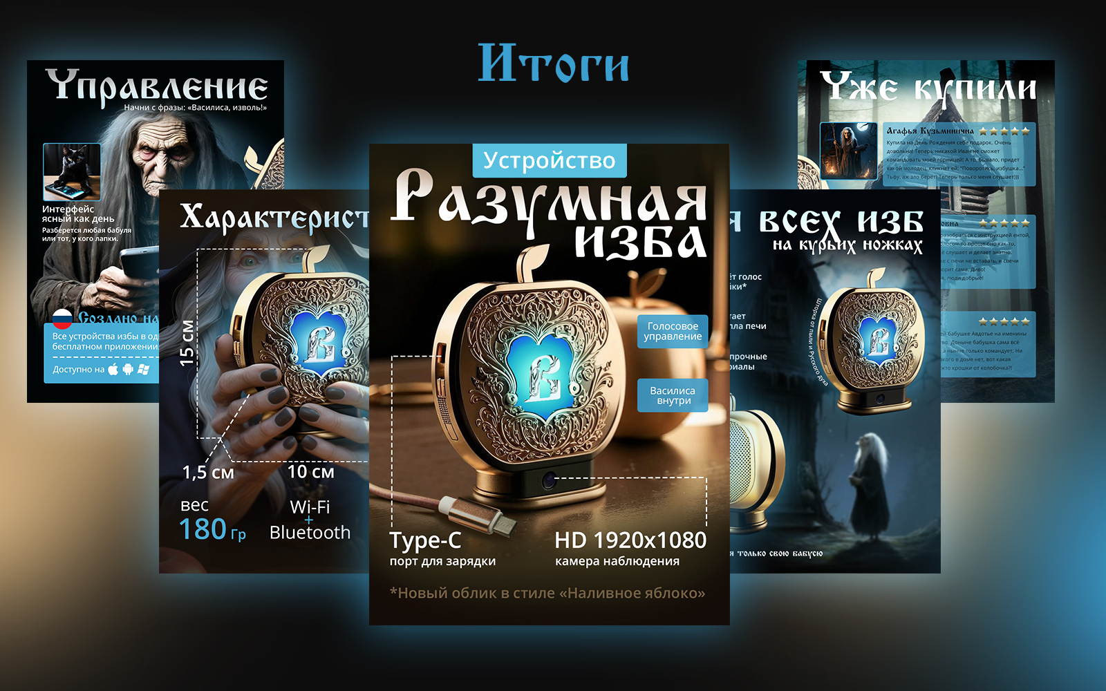 Сказочная карточка товара для конкурса "Лукоморье 2024" — Изображение №5 — Графика, Маркетинг на Dprofile